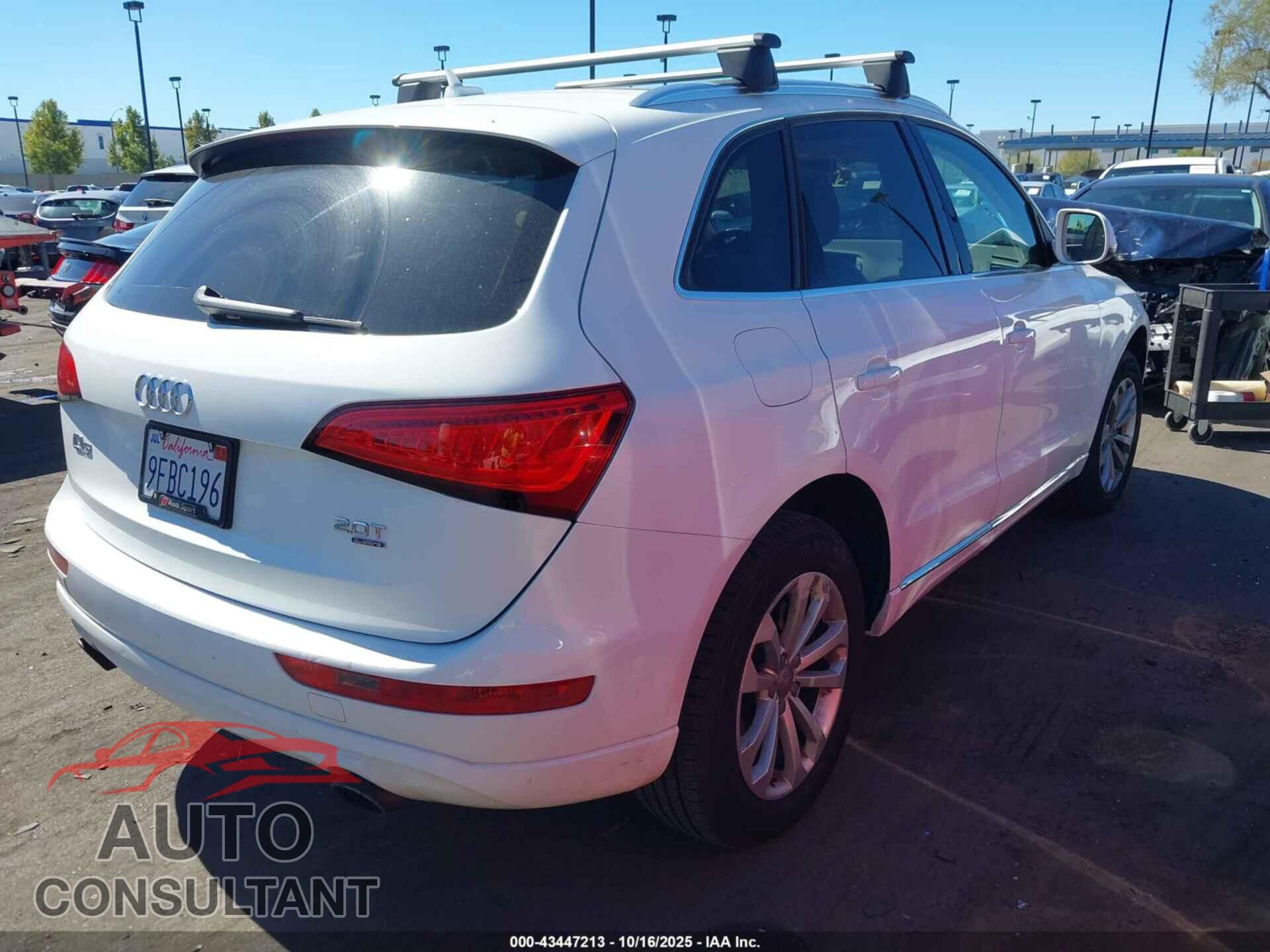 AUDI Q5 2013 - WA1CFAFP2DA026261