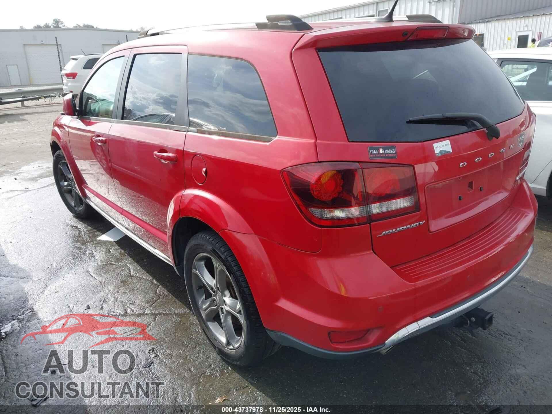 DODGE JOURNEY 2017 - 3C4PDCGG1HT608213