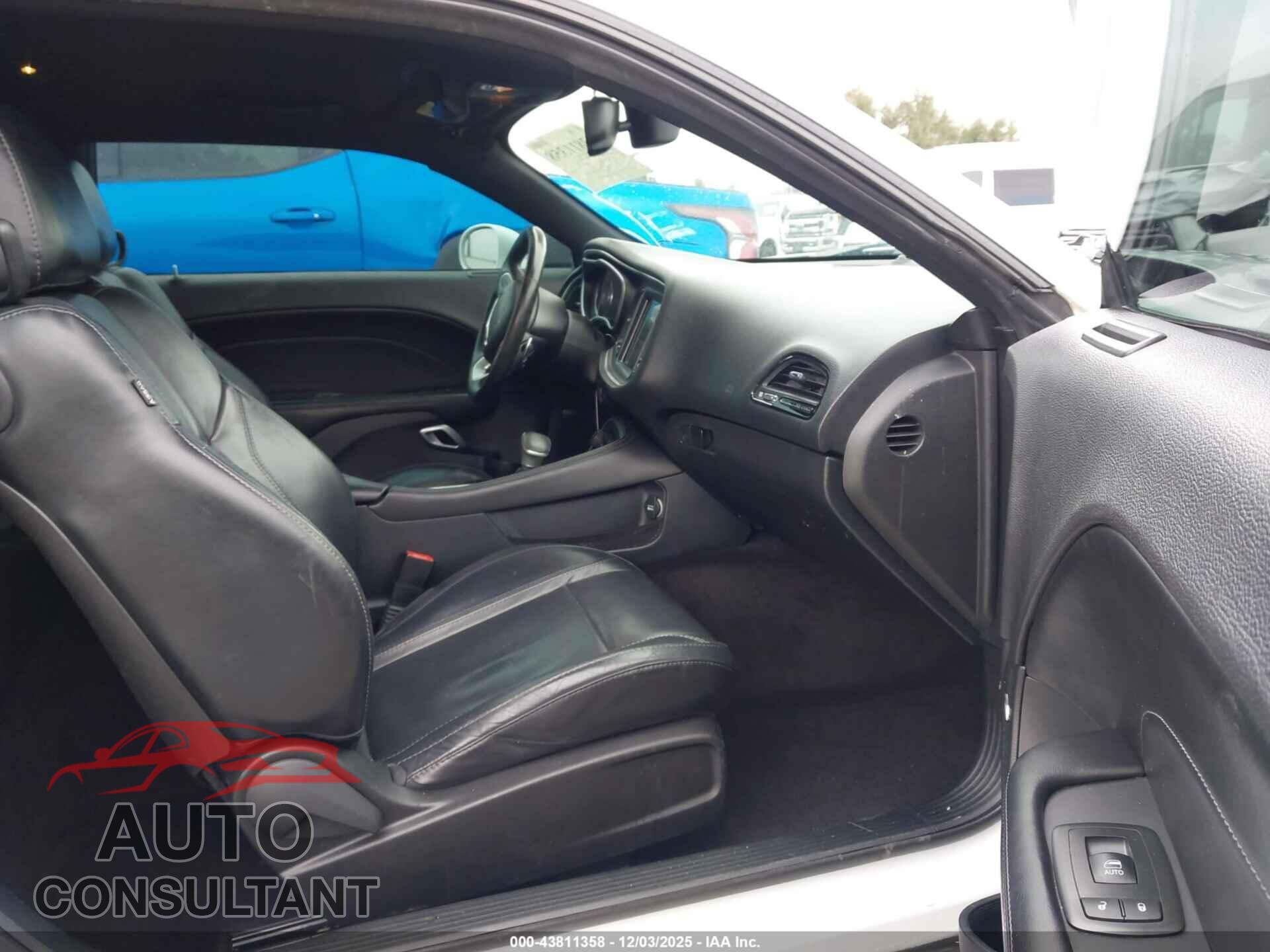 DODGE CHALLENGER 2016 - 2C3CDZAG6GH178183