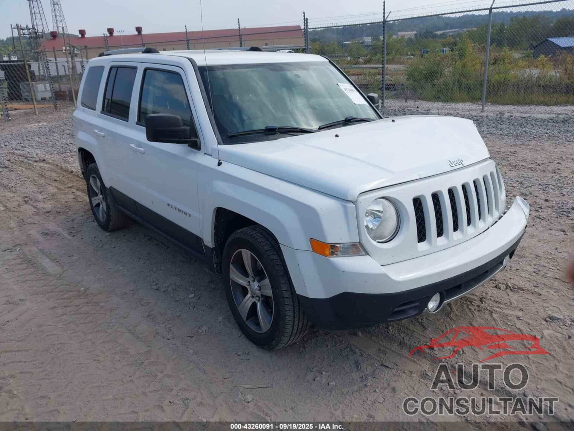 JEEP PATRIOT 2016 - 1C4NJRFB6GD535191