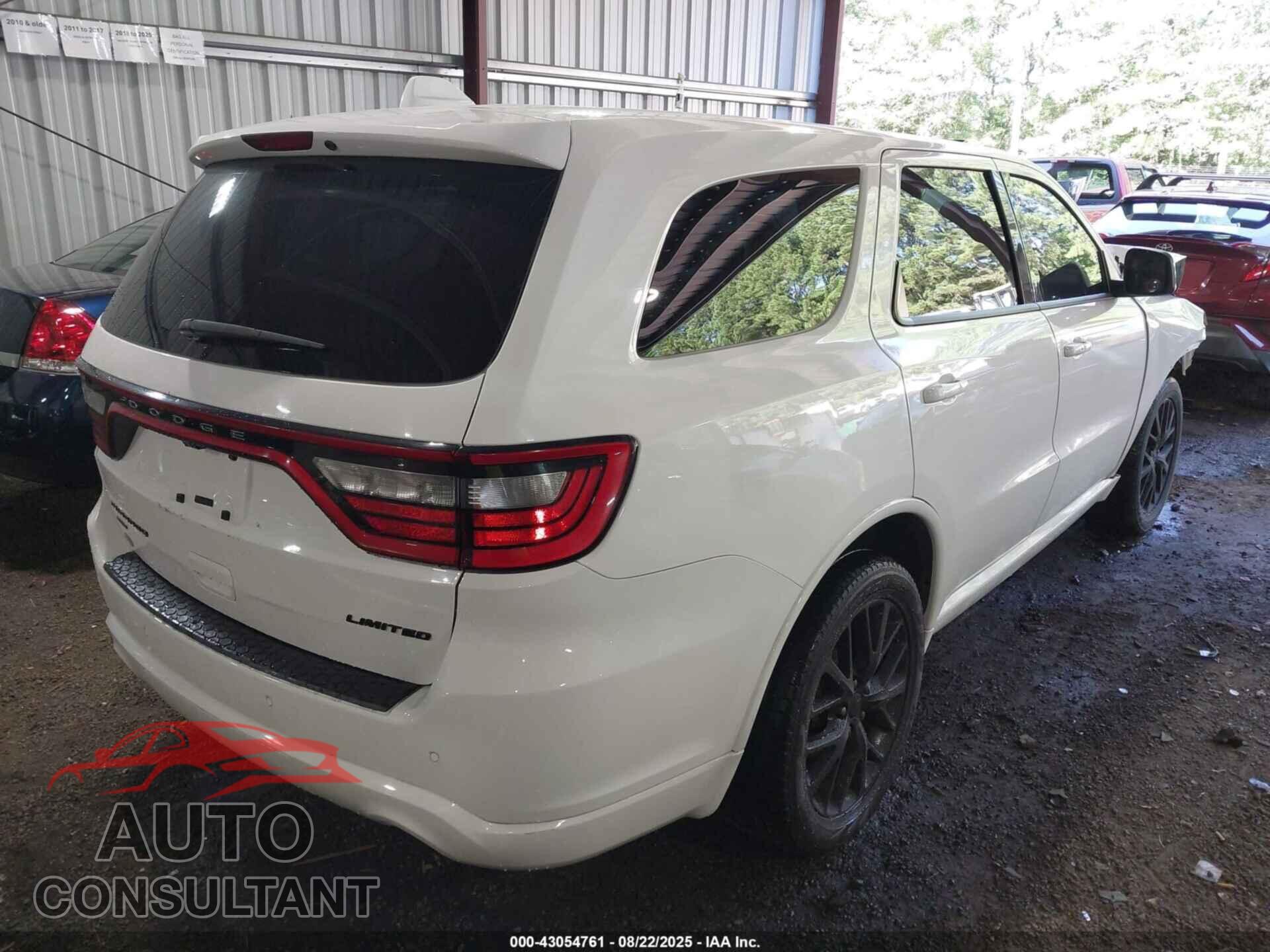 DODGE DURANGO 2016 - 1C4RDJDG1GC459880