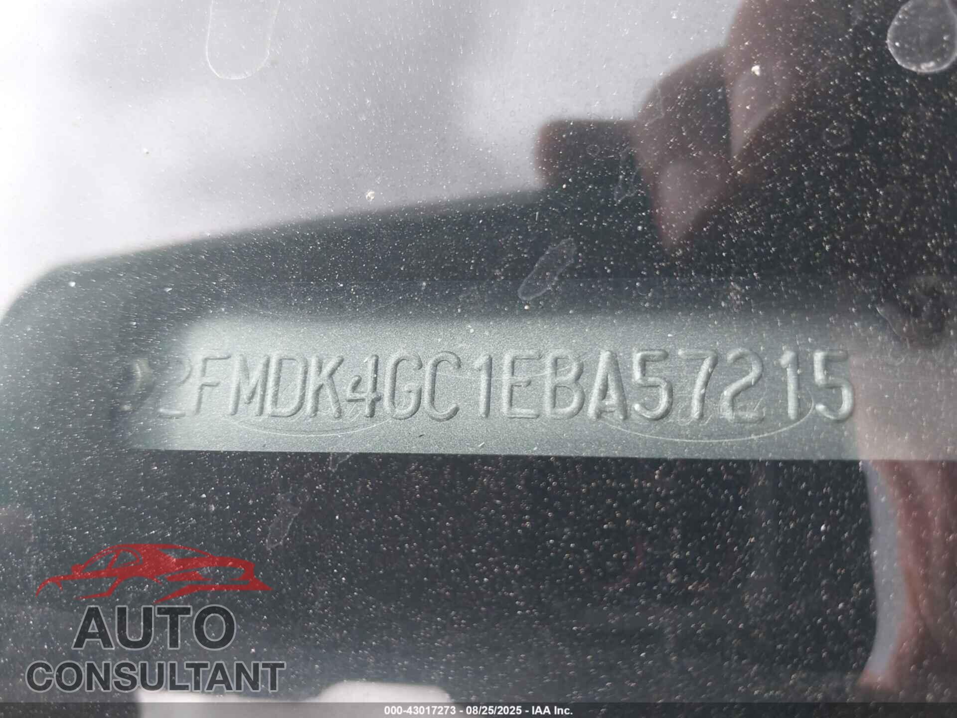 FORD EDGE 2014 - 2FMDK4GC1EBA57215
