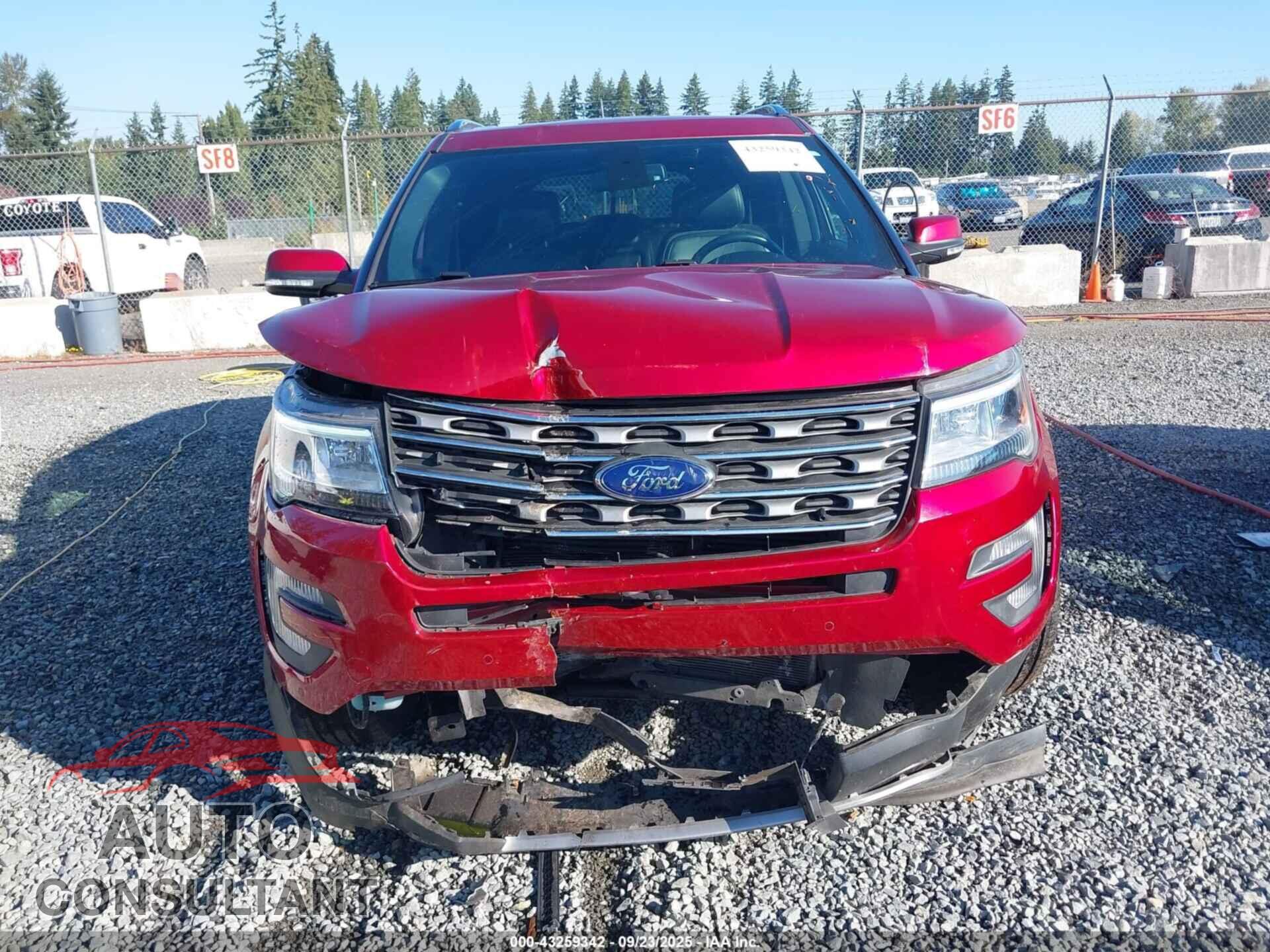 FORD EXPLORER 2017 - 1FM5K8FH9HGE12847