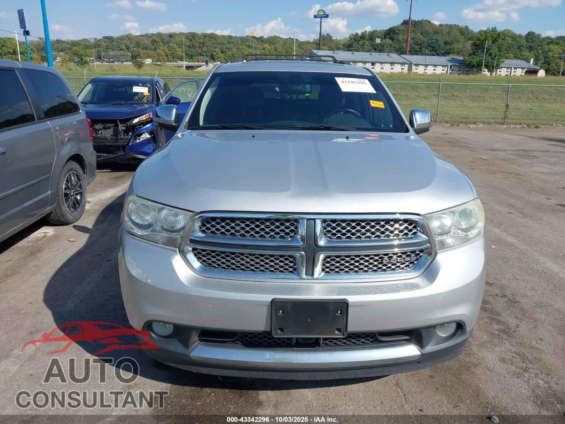 DODGE DURANGO 2011 - 1D4RE5GG0BC677286