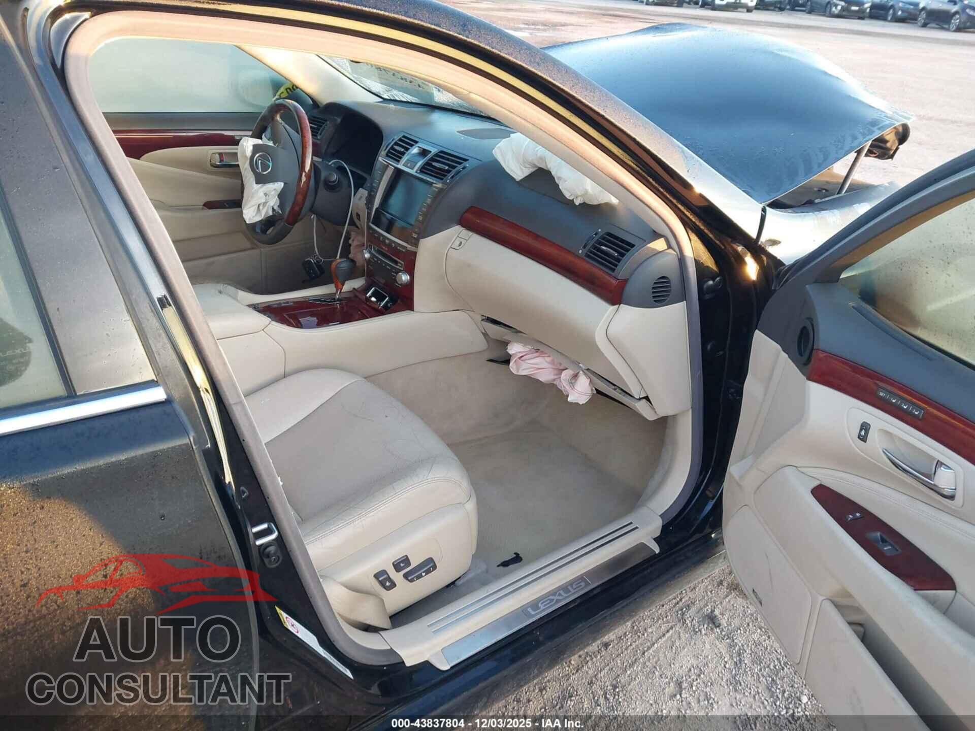 LEXUS LS 460 2012 - JTHBL5EF5C5110249