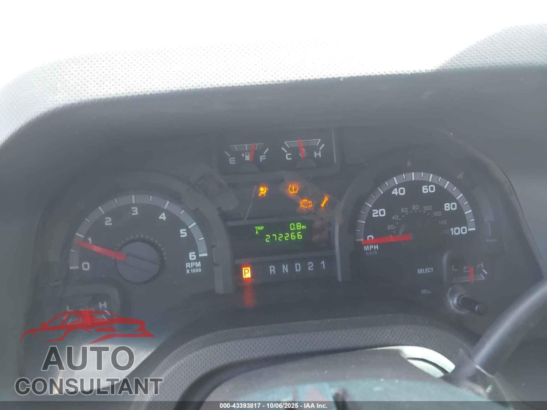 FORD E-150 2013 - 1FTNE1EL5DDA10814