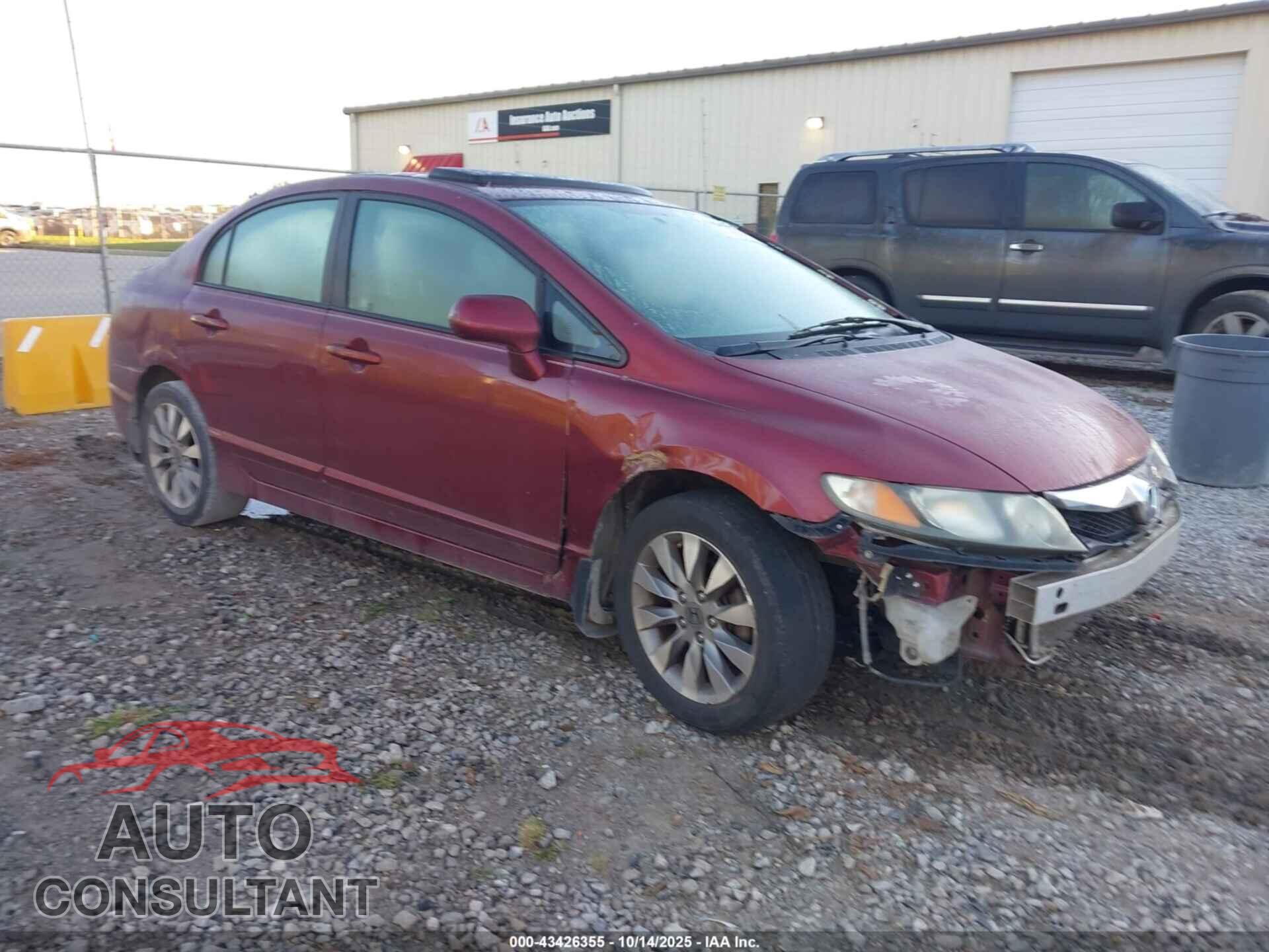 HONDA CIVIC 2010 - 19XFA1F8XAE056112