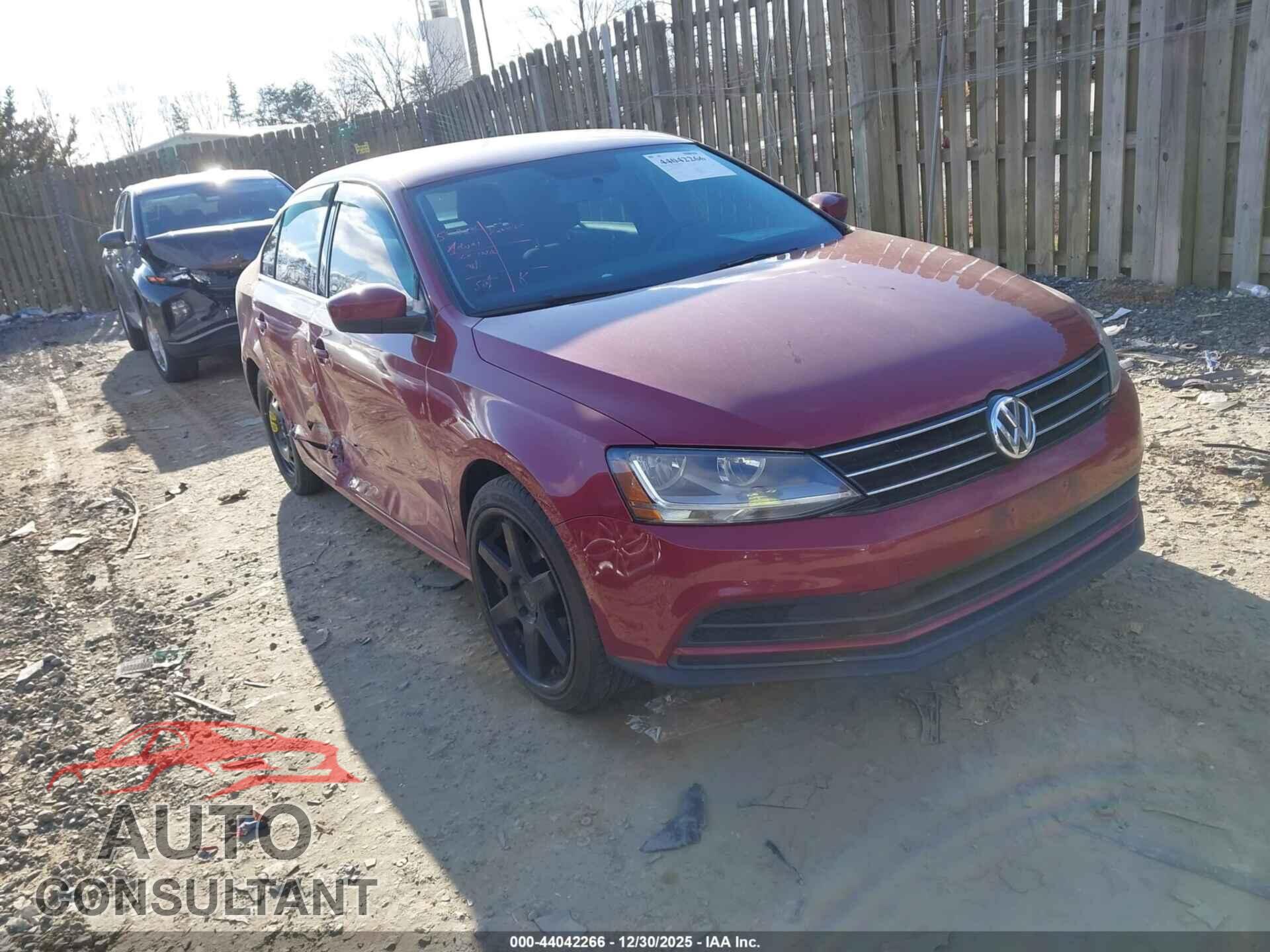 VOLKSWAGEN JETTA 2017 - 3VW2B7AJ6HM385833