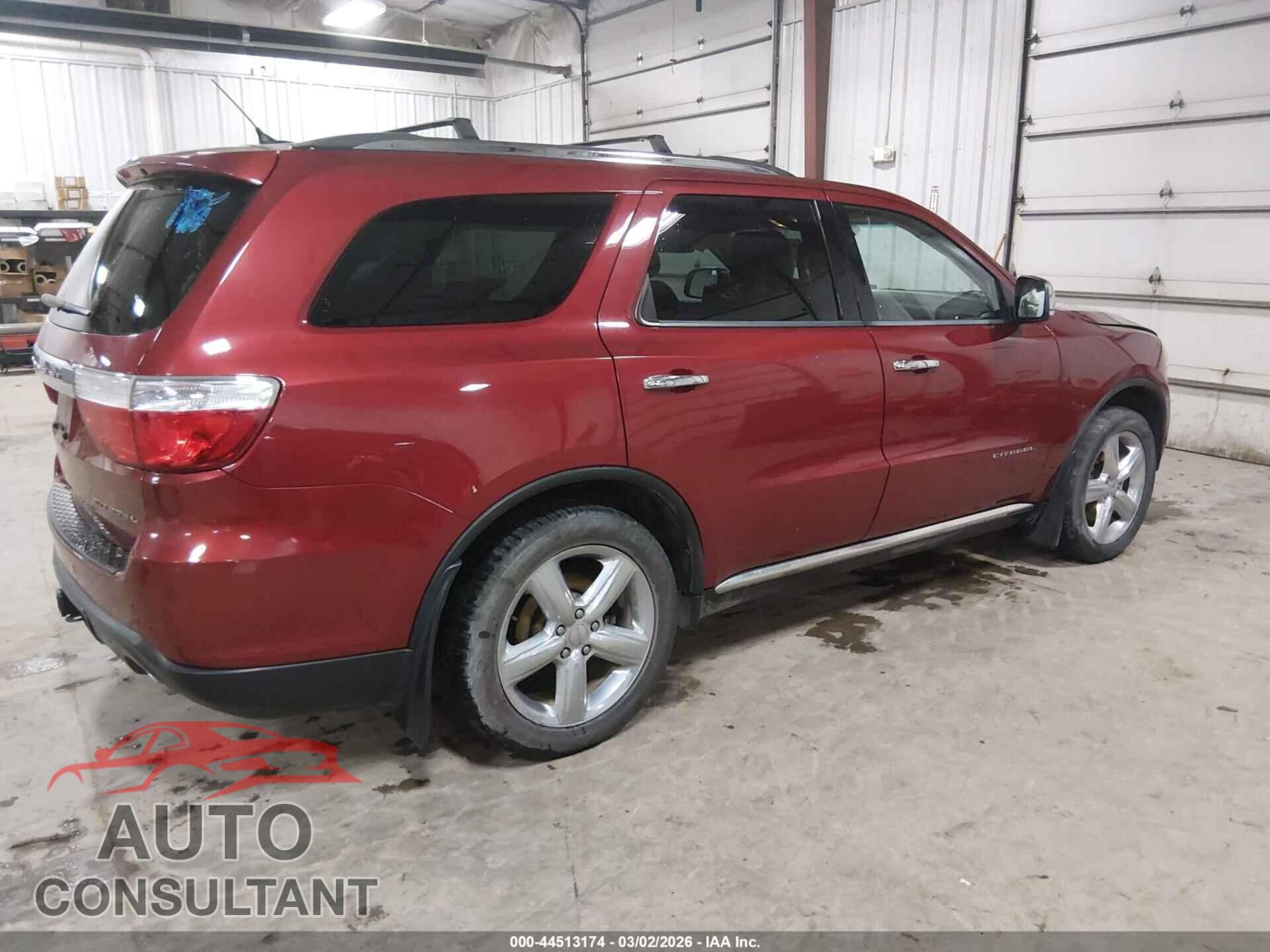 DODGE DURANGO 2013 - 1C4RDJEG5DC603988