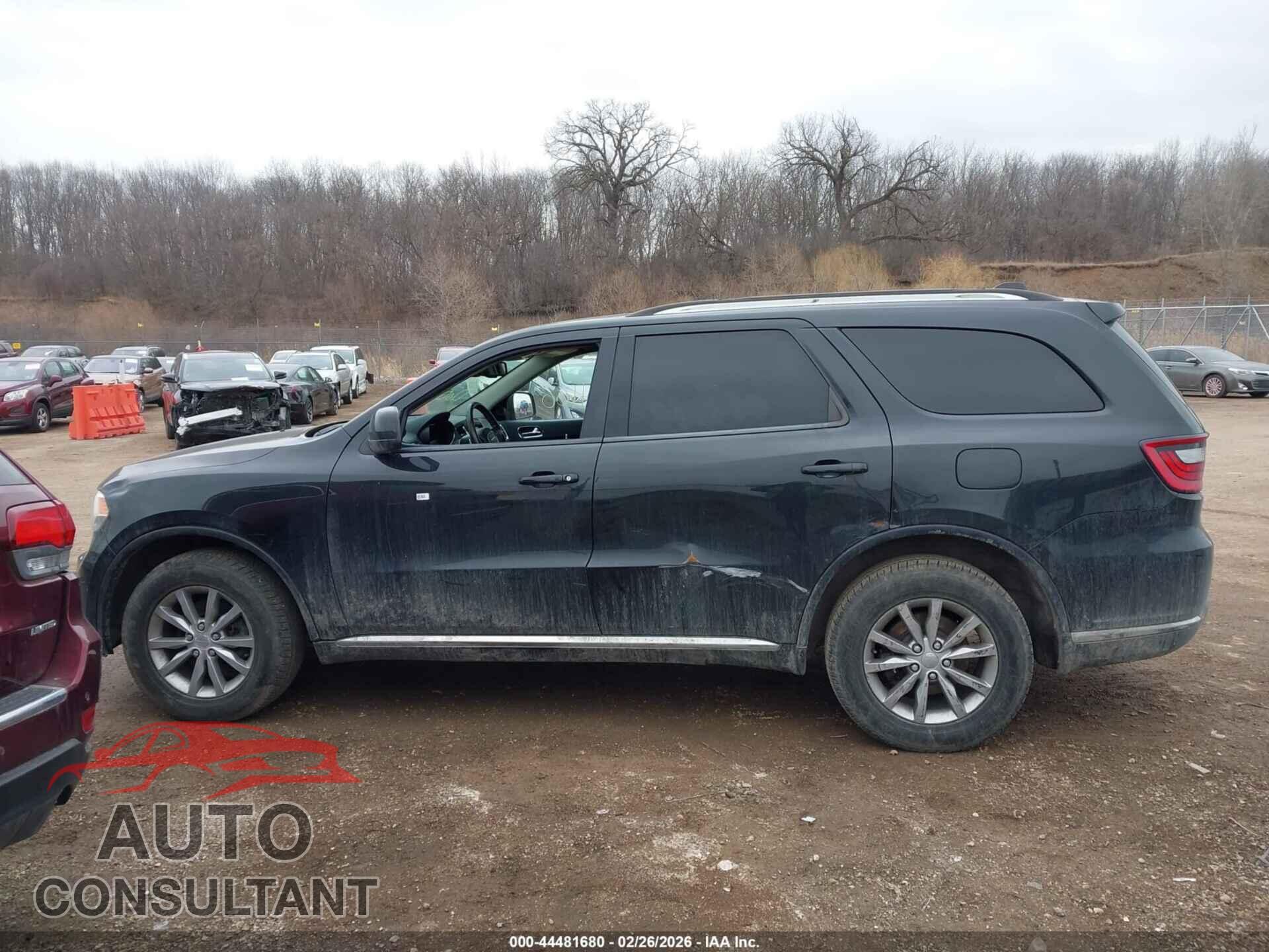 DODGE DURANGO 2016 - 1C4RDJAG0GC331828