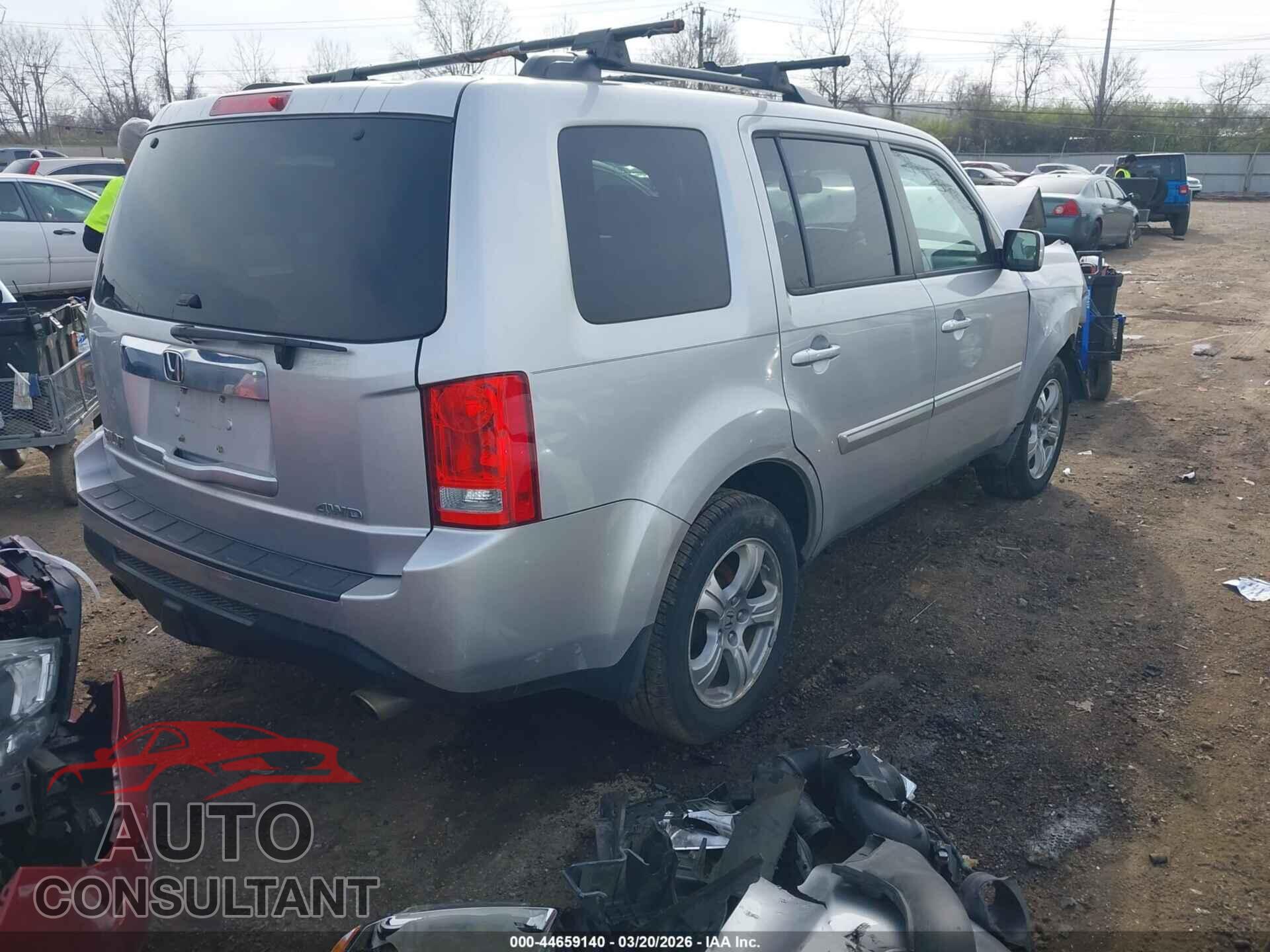 HONDA PILOT 2012 - 5FNYF4H52CB035816