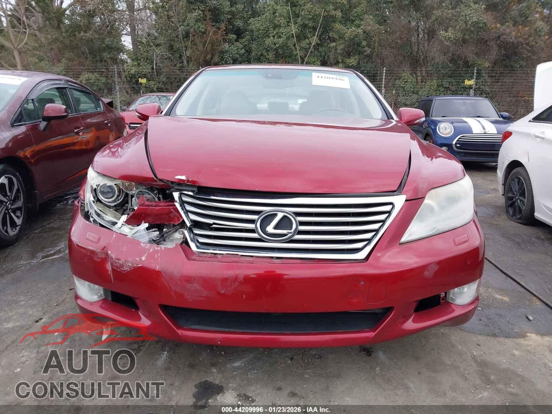 LEXUS LS 460 2012 - JTHBL5EF9C5111663