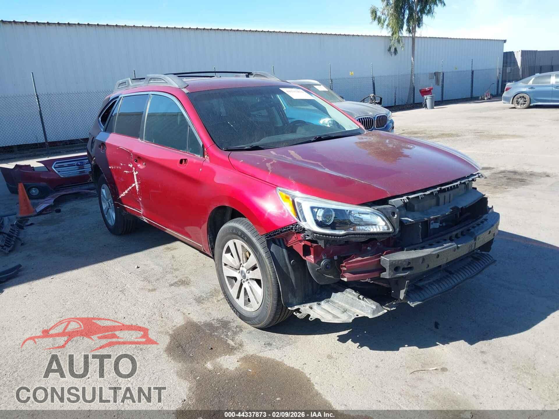 SUBARU OUTBACK 2016 - 4S4BSACC7G3247812