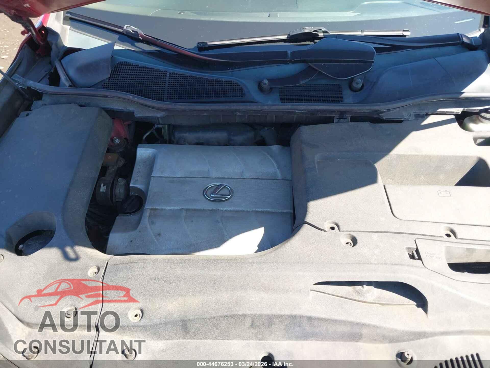 LEXUS RX 2011 - 2T2BK1BA4BC103585