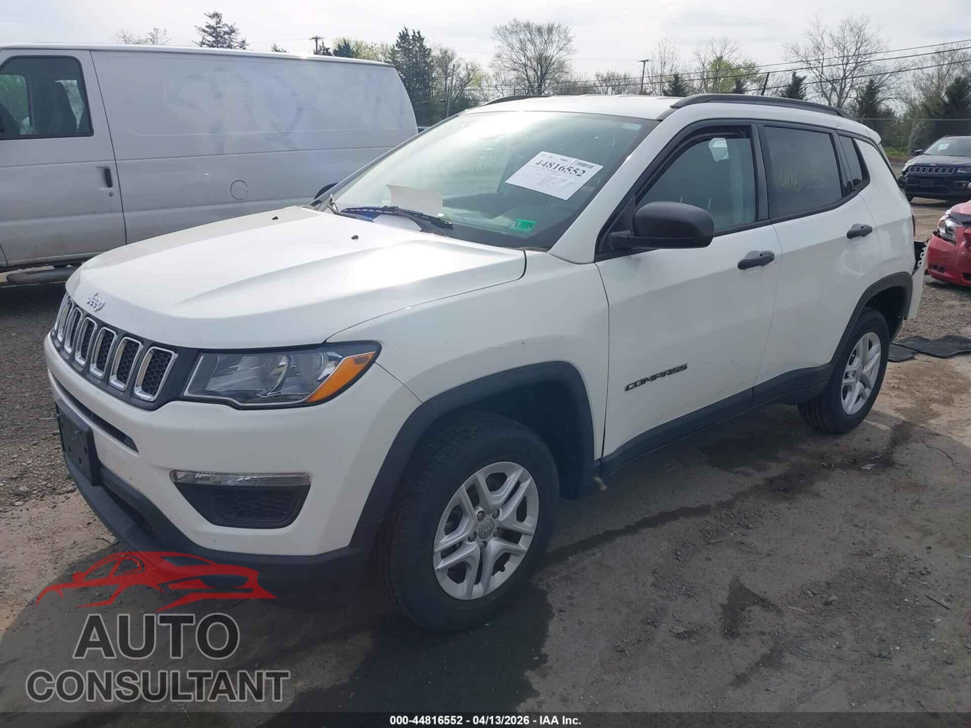 JEEP NEW COMPASS 2017 - 3C4NJDAB2HT642647