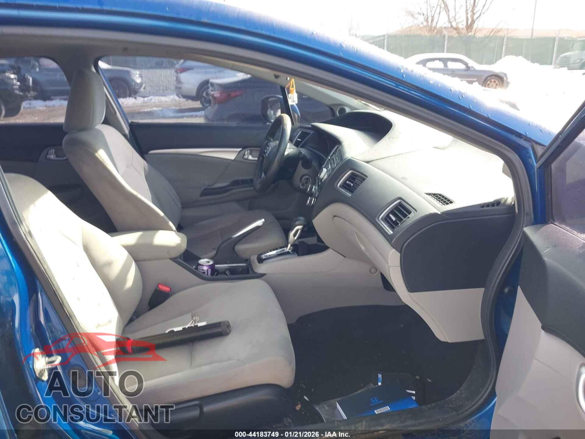 HONDA CIVIC 2013 - 19XFB2F82DE287769