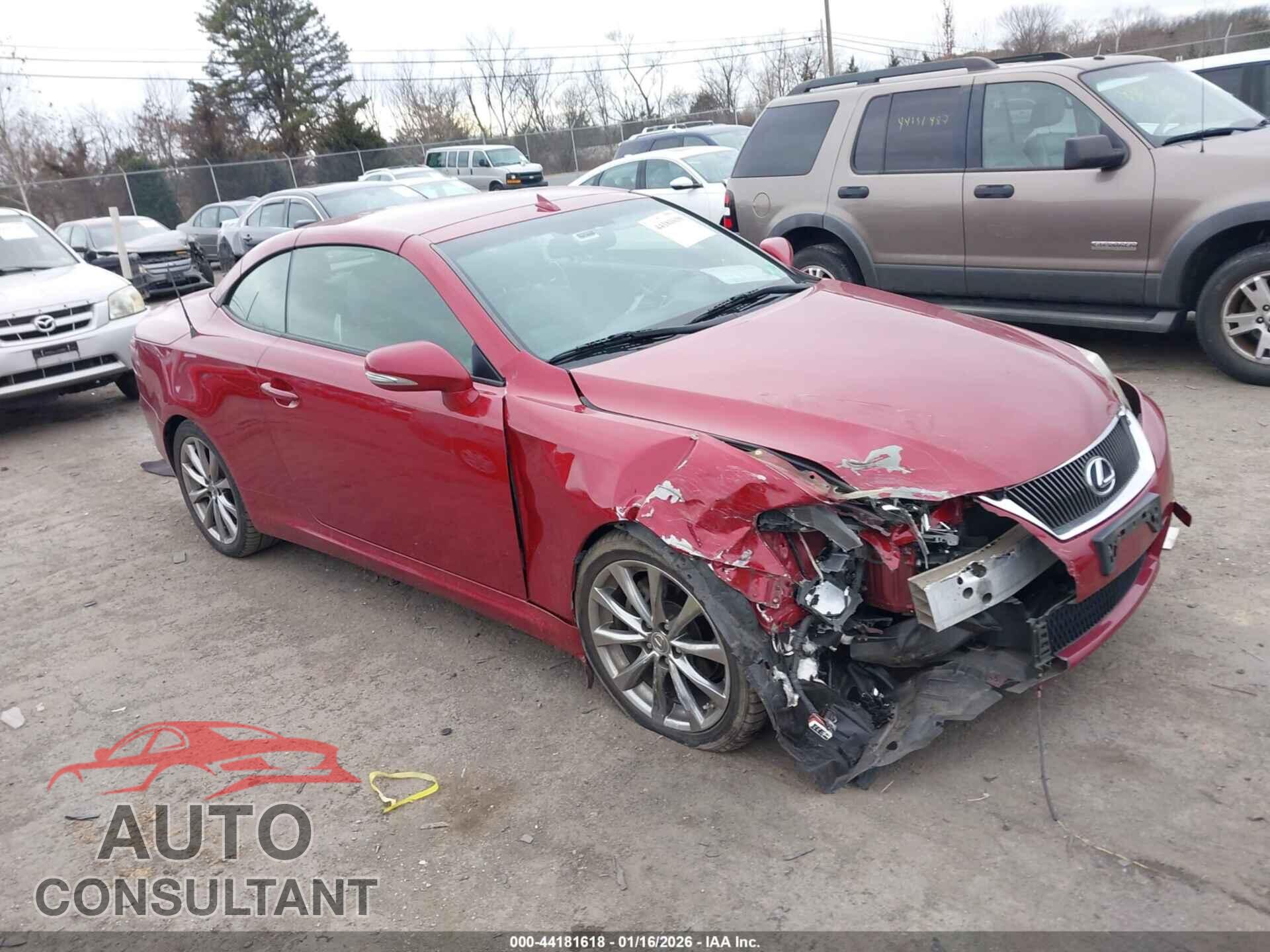 LEXUS IS 250C 2014 - JTHFF2C2XE2531735