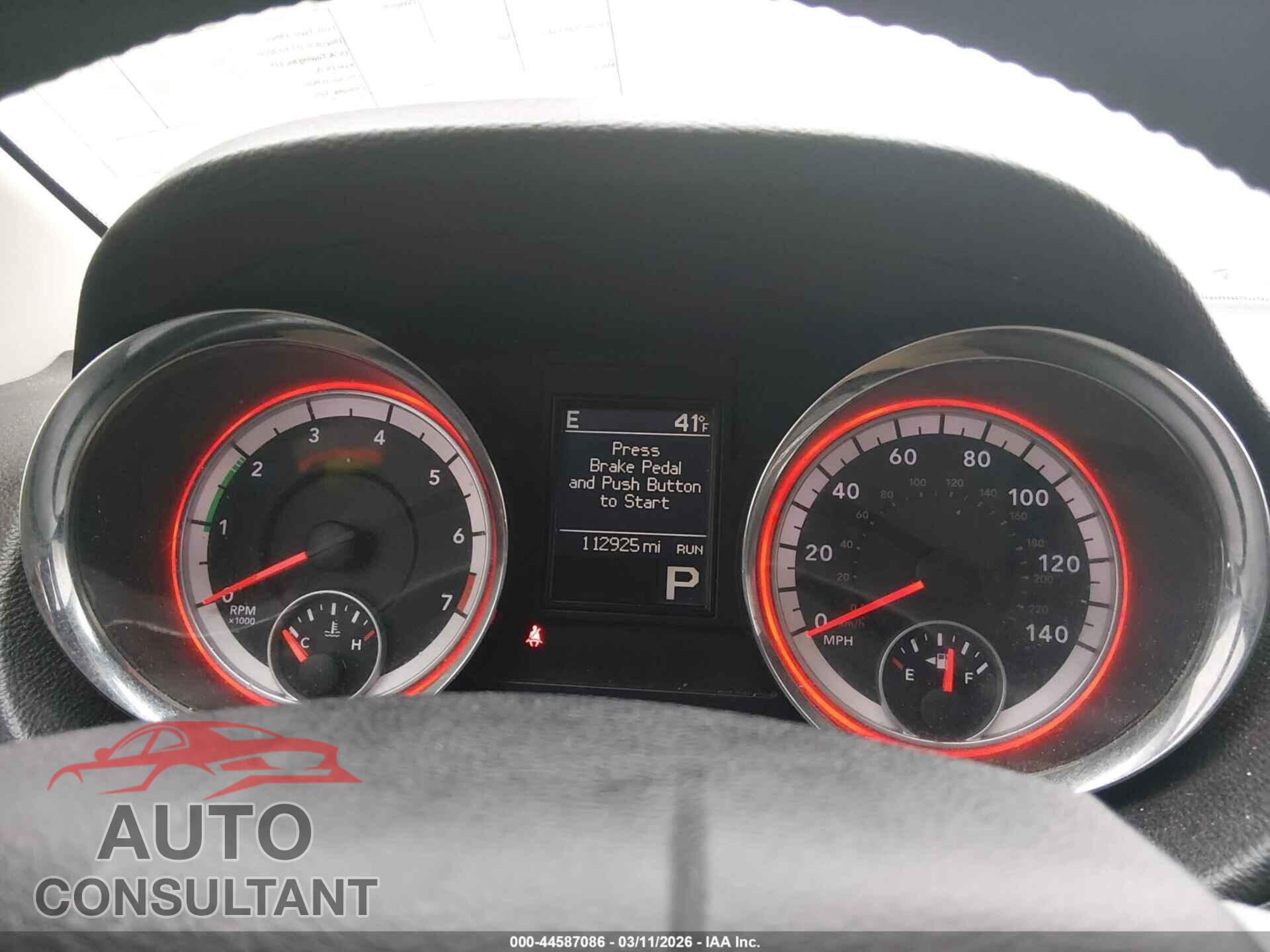 DODGE DURANGO 2013 - 1C4RDJDG6DC643739