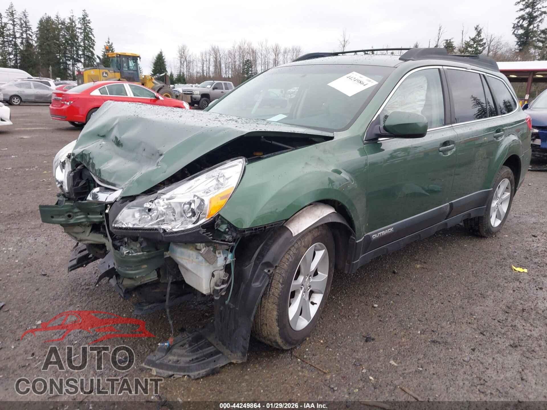 SUBARU OUTBACK 2014 - 4S4BRCCC3E3230834
