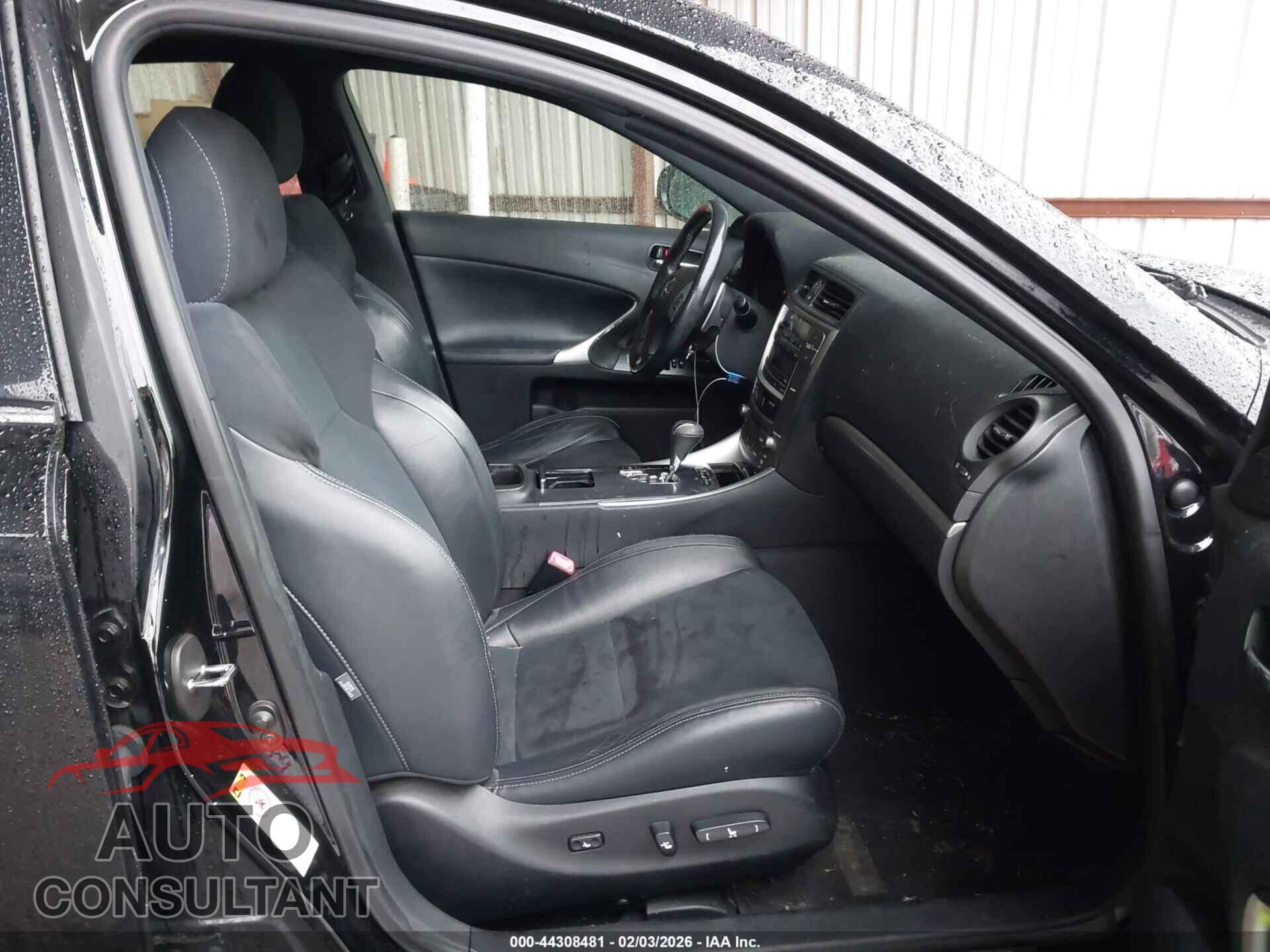 LEXUS IS 250 2012 - JTHBF5C26C5168765