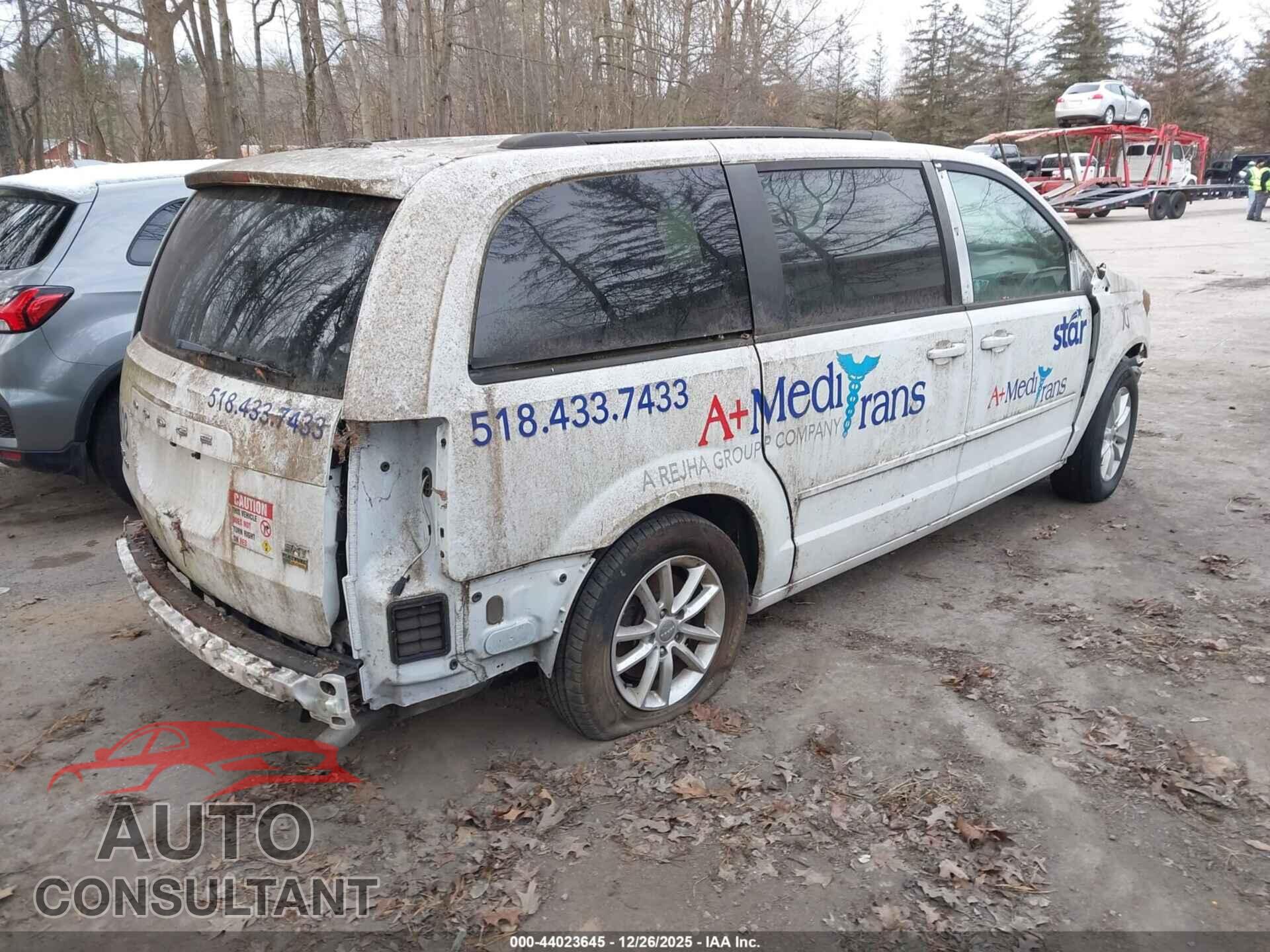 DODGE GRAND CARAVAN 2016 - 2C4RDGCG2GR201735