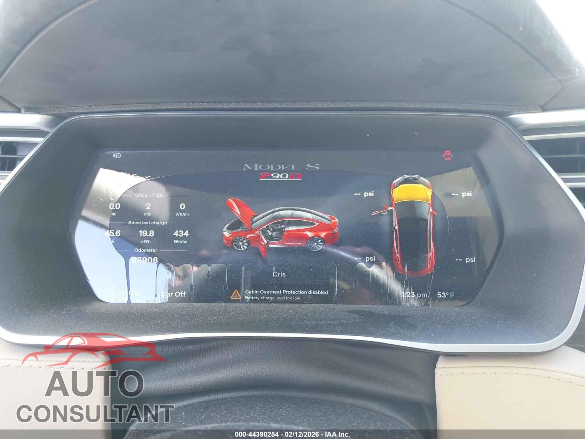 TESLA MODEL S 2015 - 5YJSA1E40FF108409