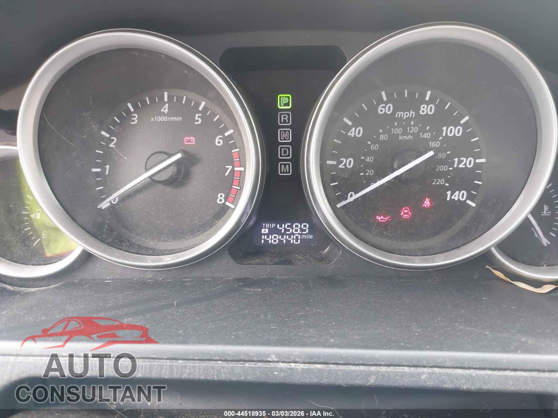 MAZDA CX-9 2014 - JM3TB2CA8E0444717
