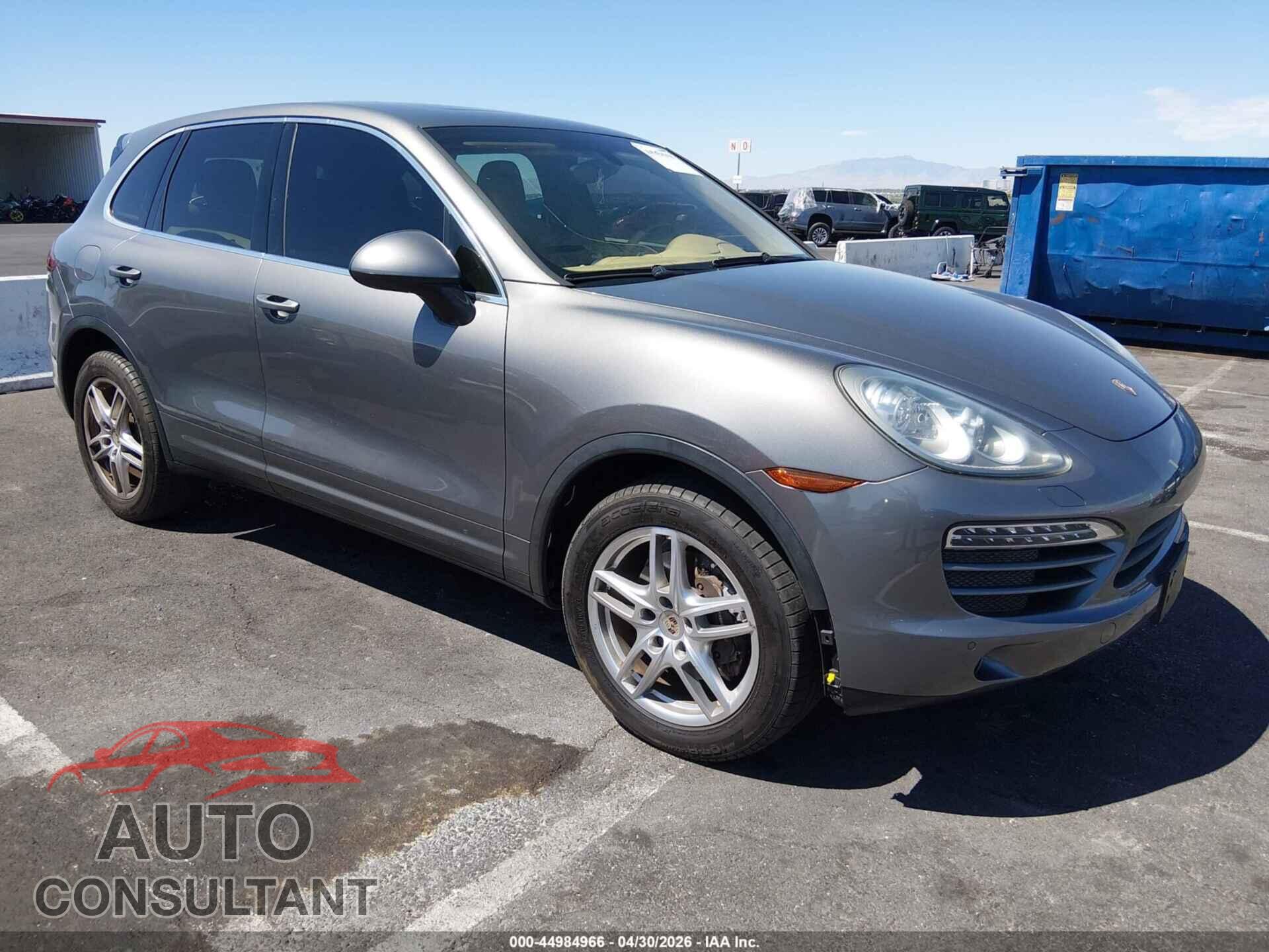 PORSCHE CAYENNE 2012 - WP1AA2A2XCLA09576