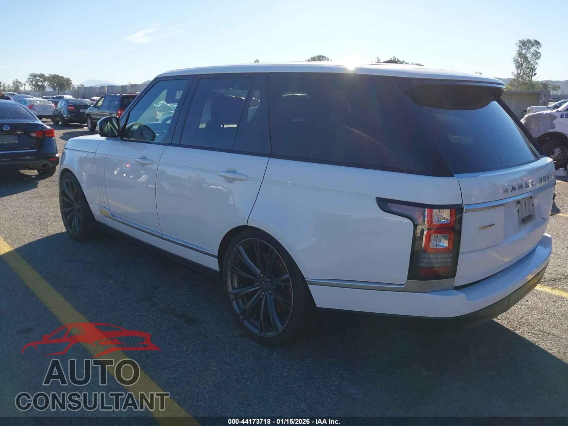 LAND ROVER RANGE ROVER 2013 - SALGS2DF8DA106417