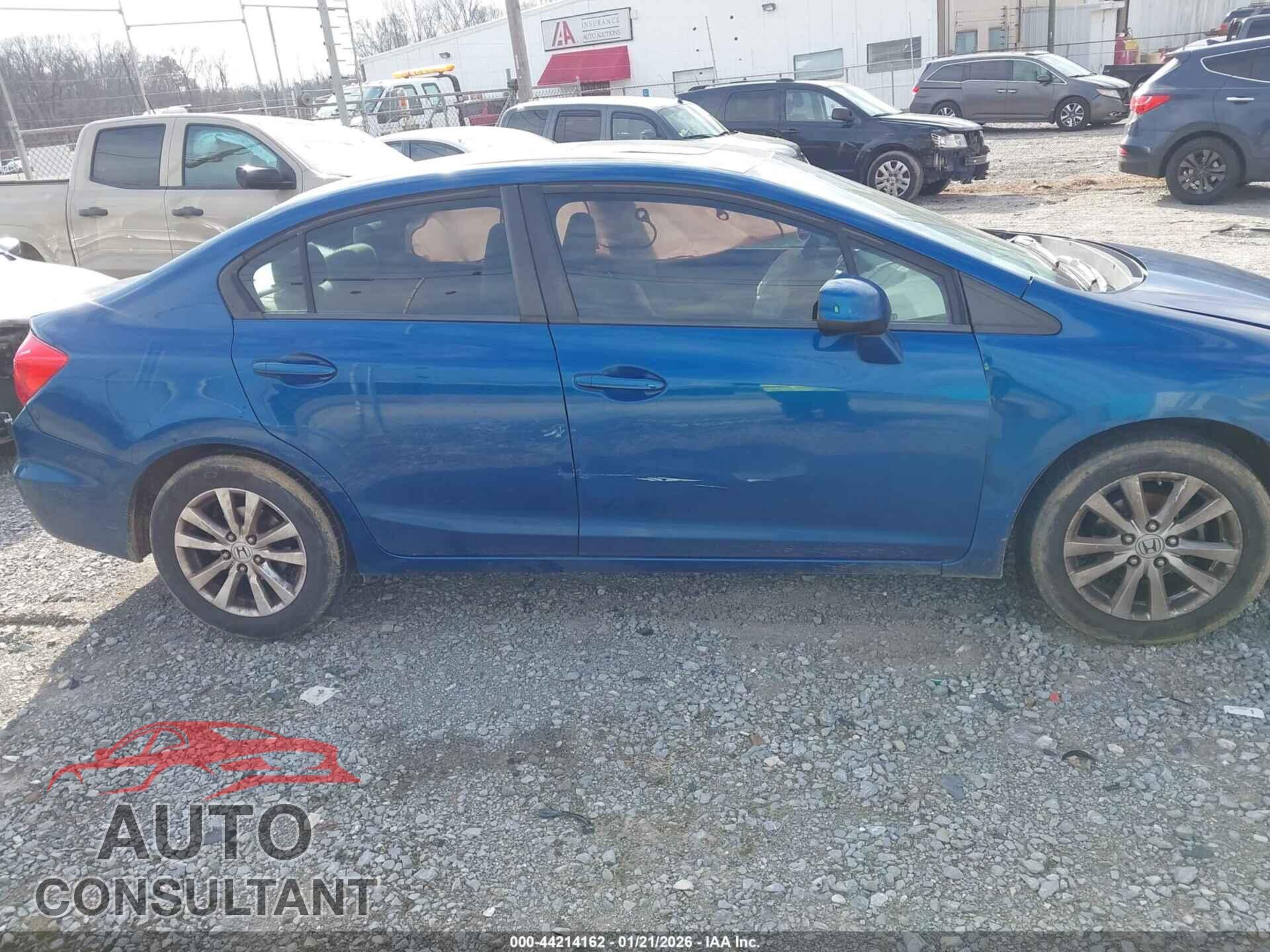 HONDA CIVIC 2012 - 19XFB2F87CE021064