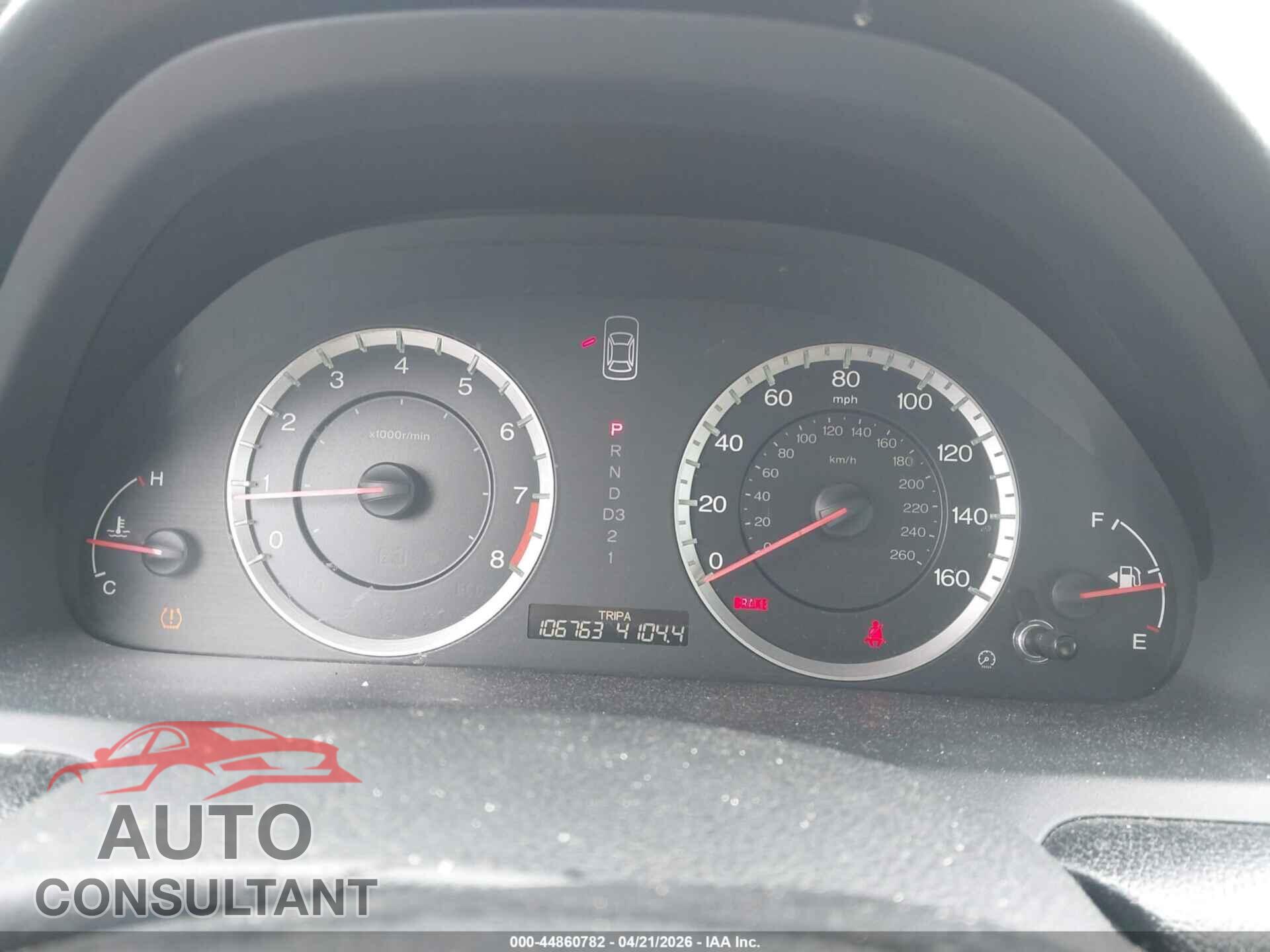 HONDA ACCORD 2011 - 1HGCS1B72BA010549