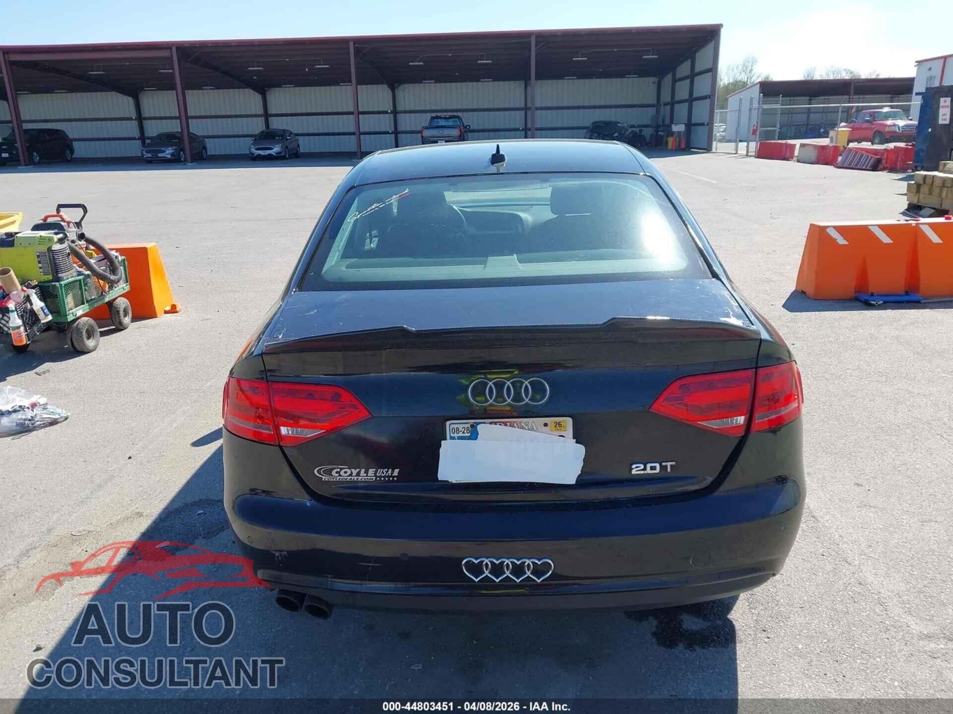 AUDI A4 2010 - WAUBFAFL0AN069206