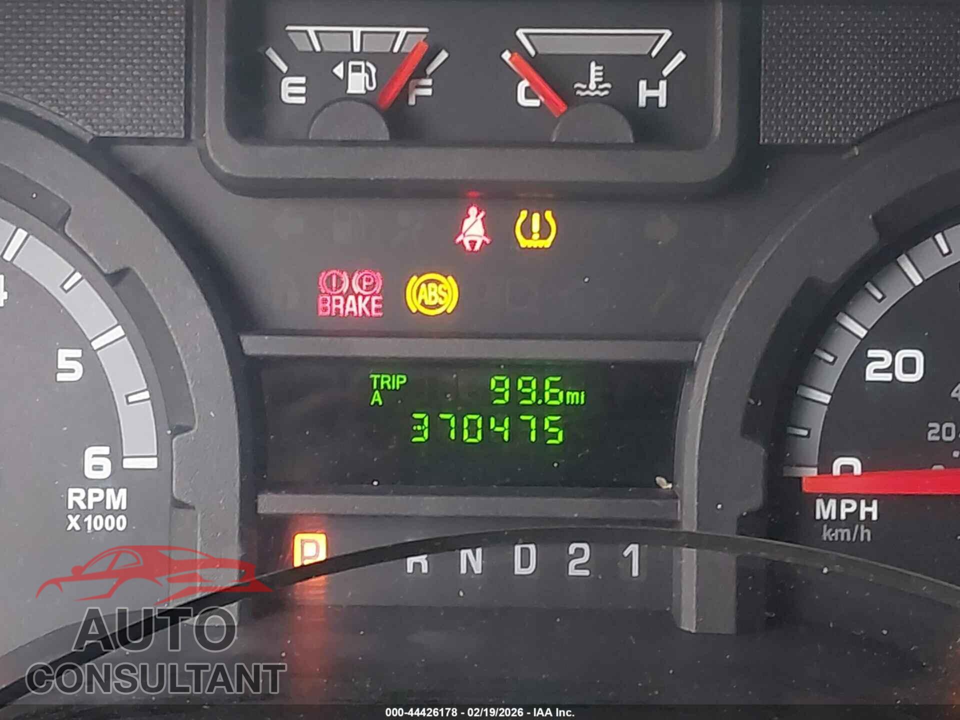 FORD E-150 2013 - 1FTNE1EW8DDA10204