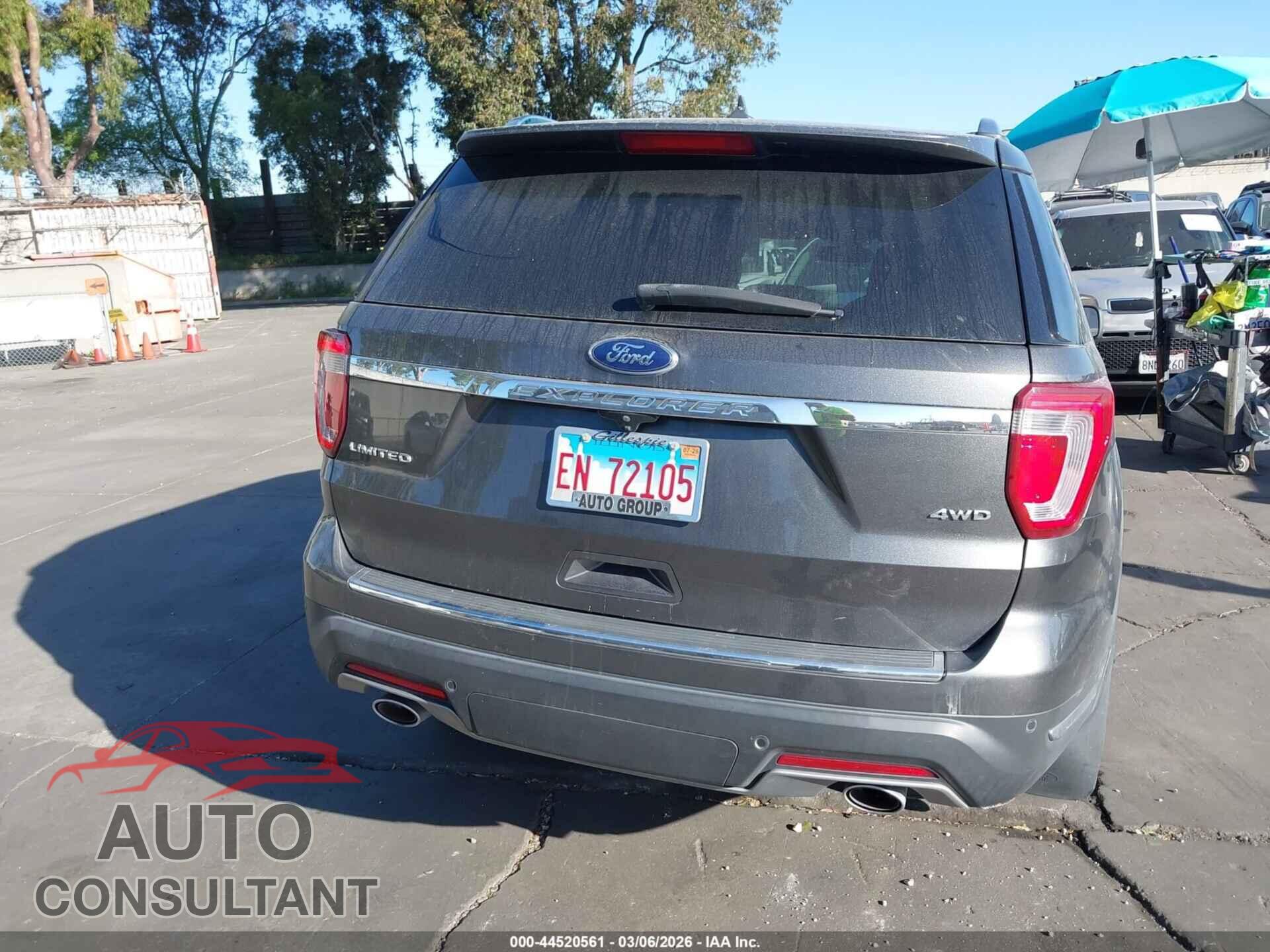 FORD EXPLORER 2018 - 1FM5K8F82JGB53074