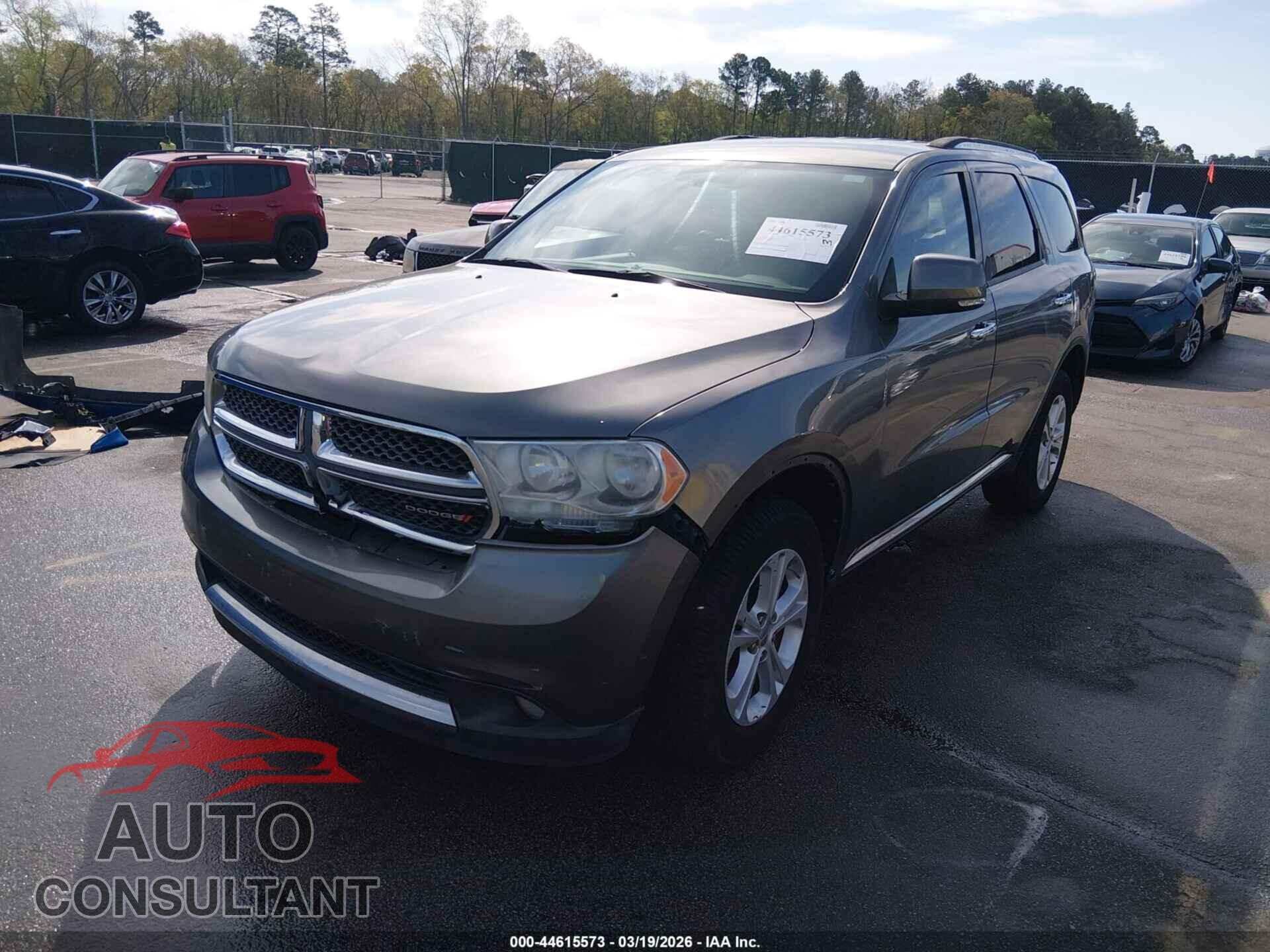 DODGE DURANGO 2013 - 1C4RDHDG8DC539486