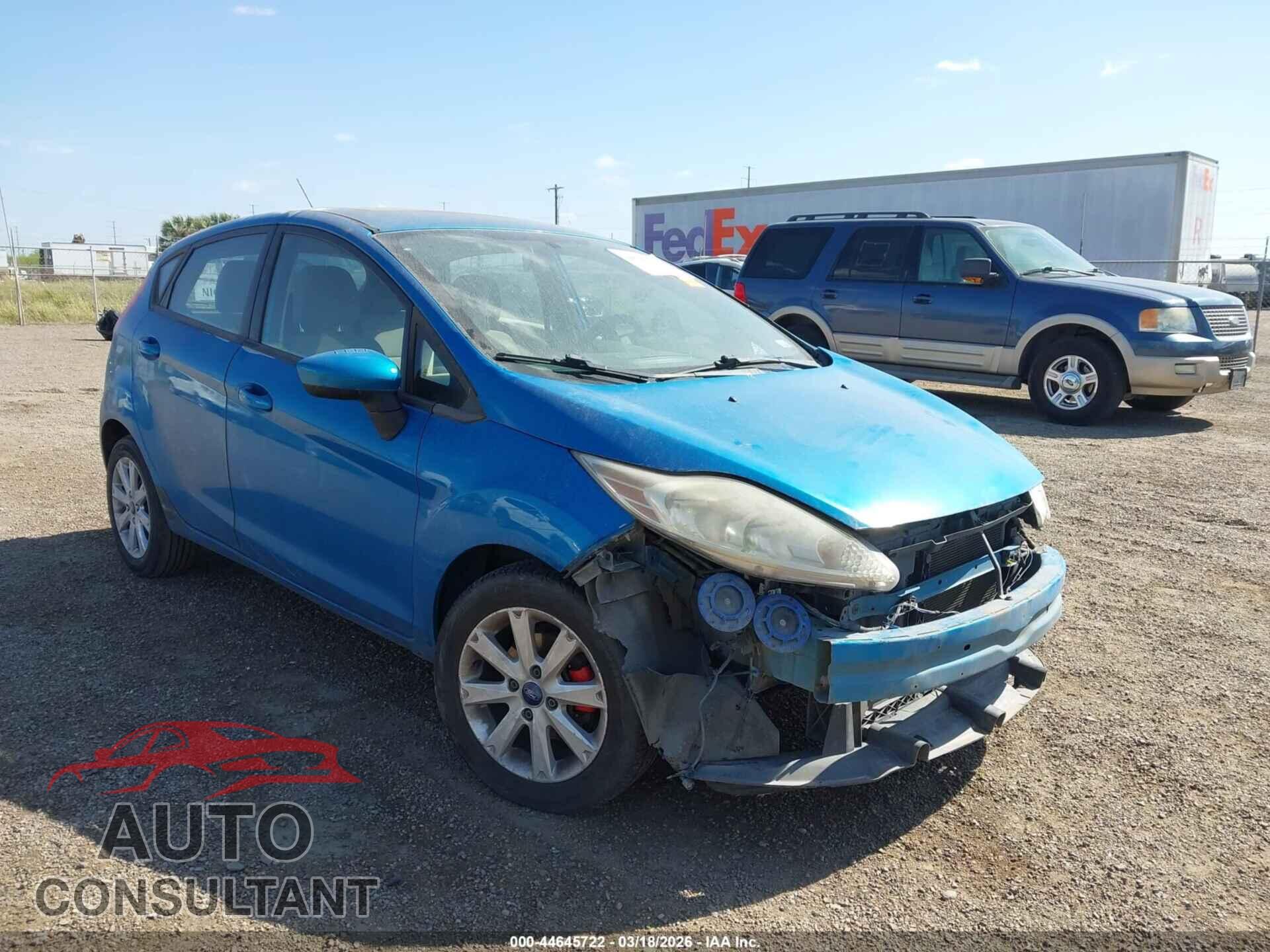 FORD FIESTA 2012 - 3FADP4EJ5CM199057