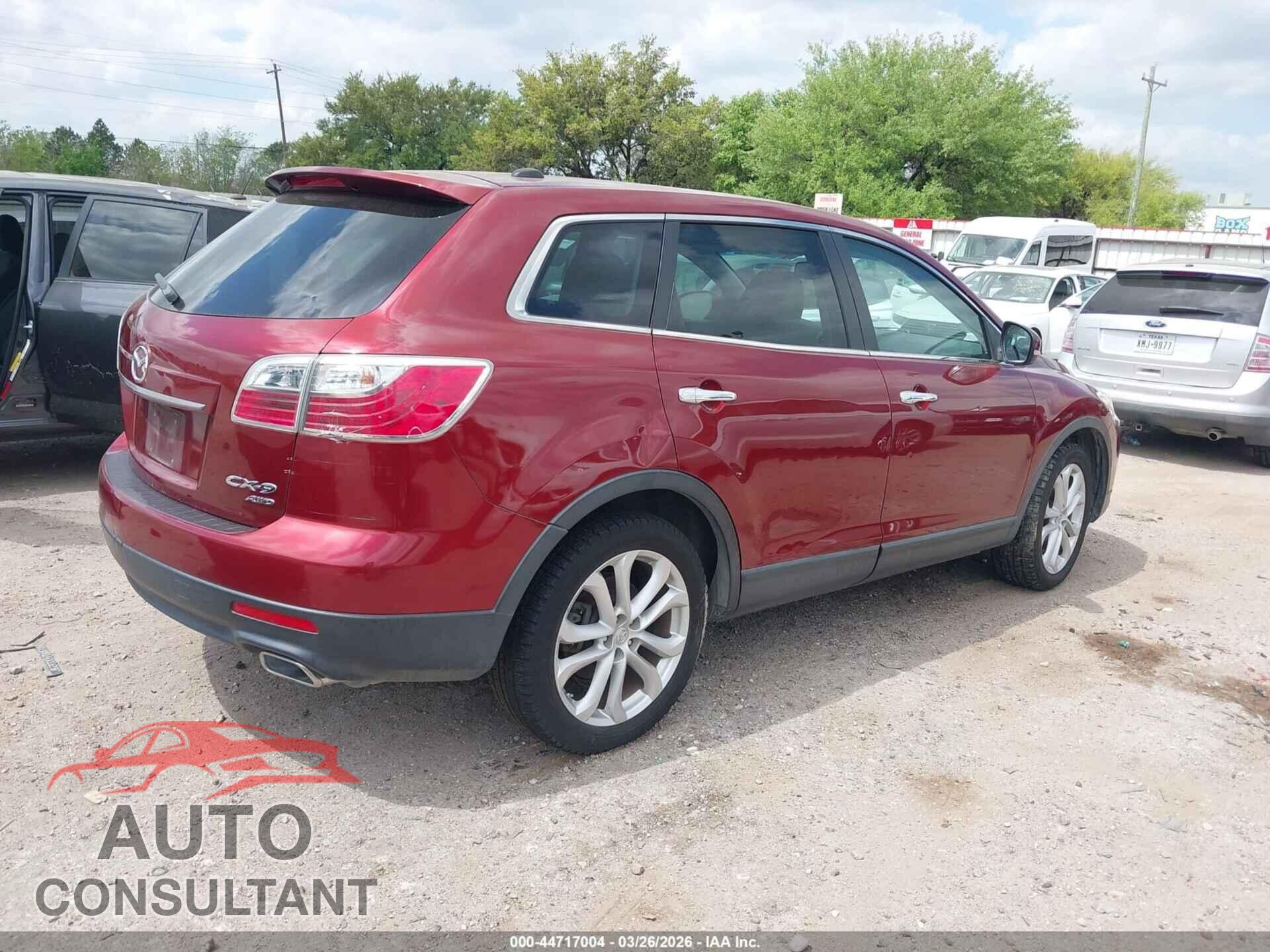 MAZDA CX-9 2012 - JM3TB3DVXC0336264