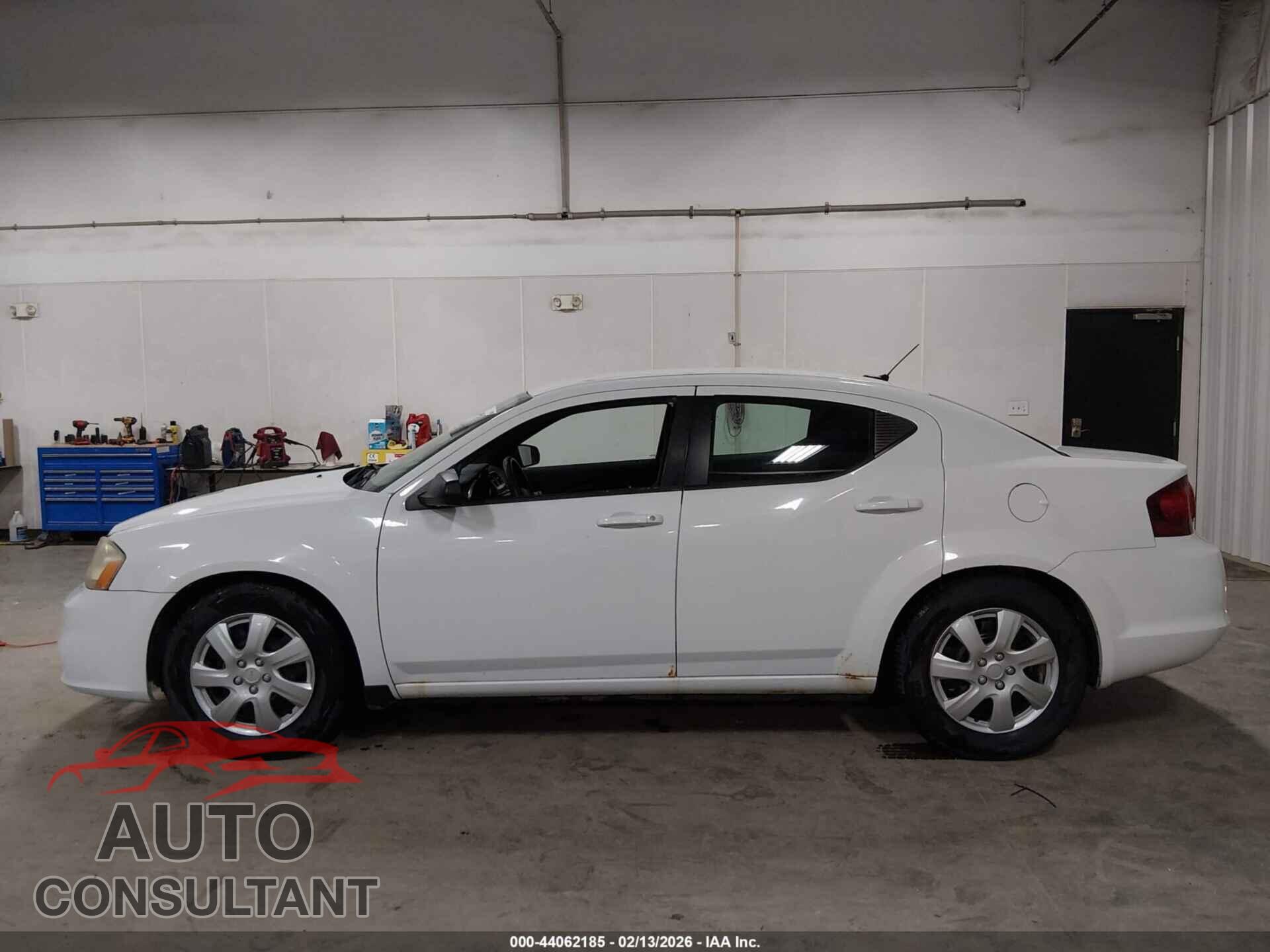 DODGE AVENGER 2012 - 1C3CDZAB8CN220374