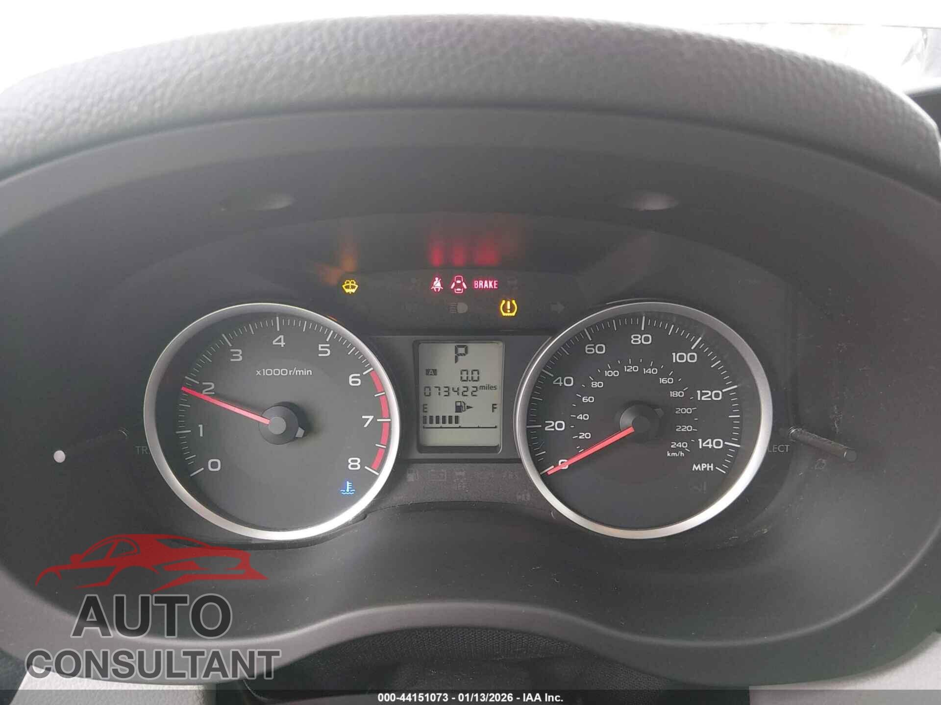 SUBARU FORESTER 2017 - JF2SJABC6HH516476