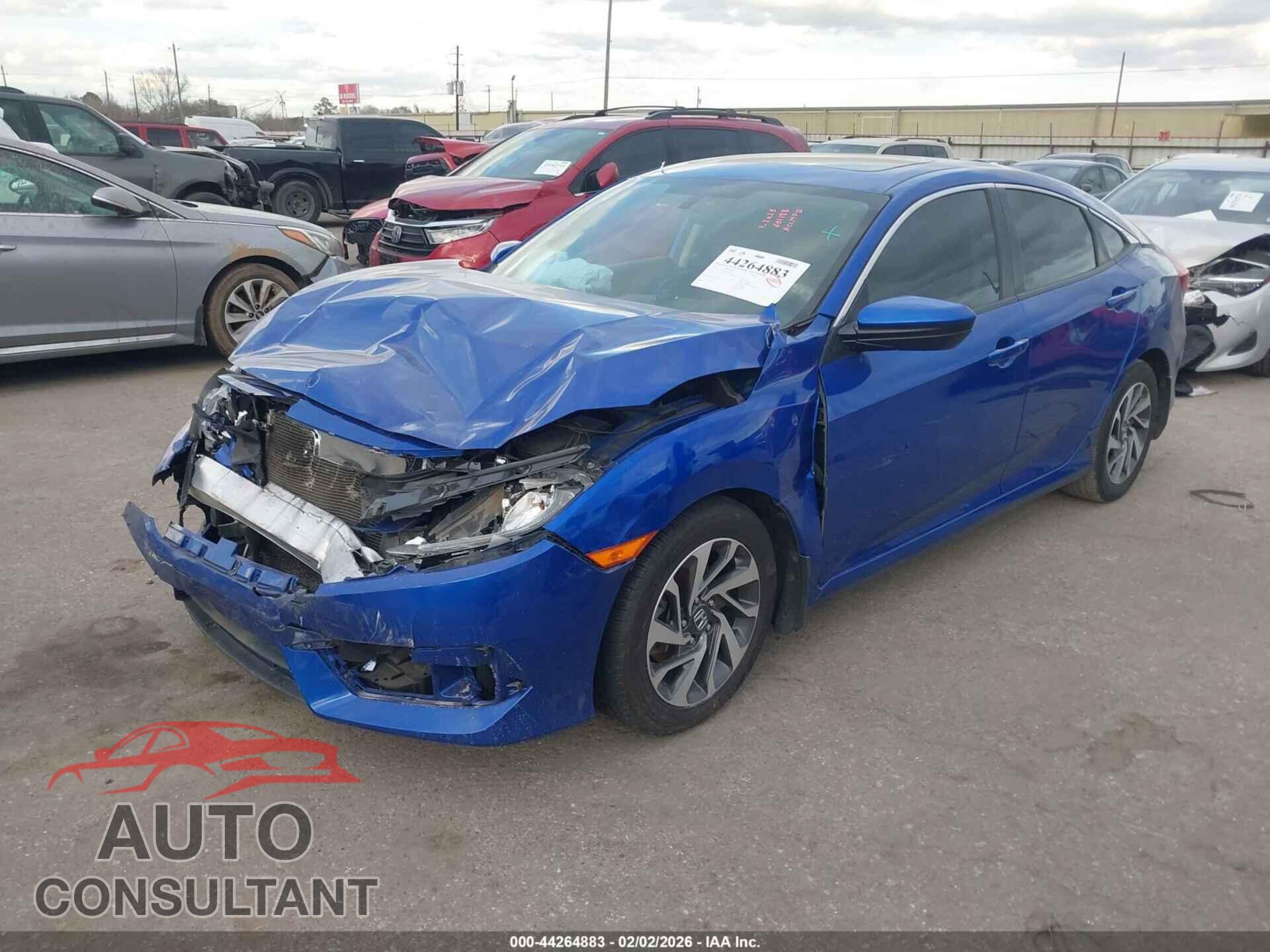 HONDA CIVIC 2017 - 19XFC2F78HE028732