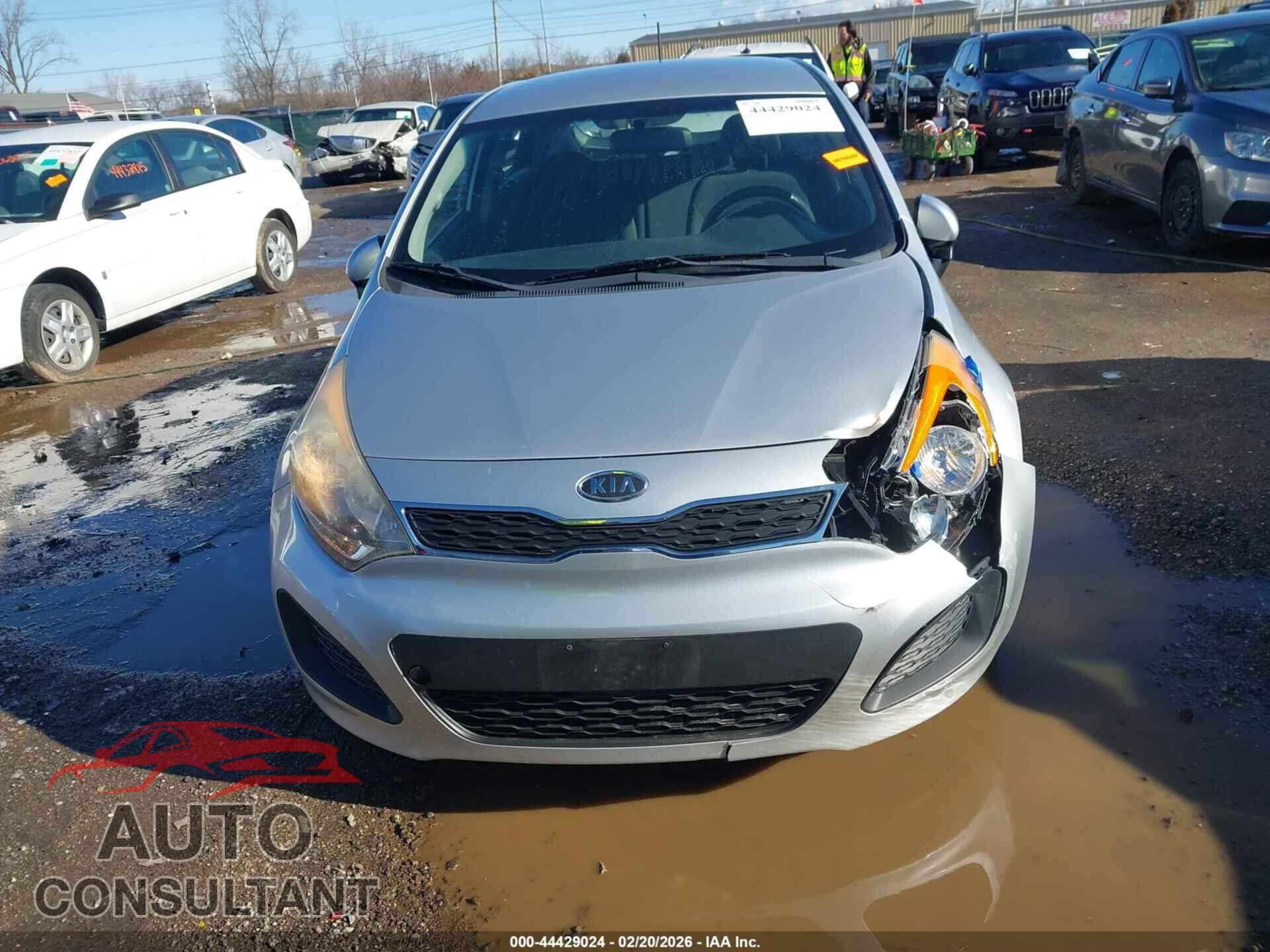 KIA RIO5 2012 - KNADN5A39C6064836