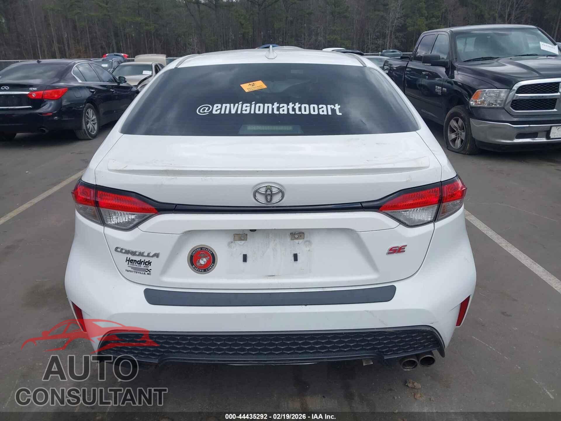 TOYOTA COROLLA 2020 - 5YFS4RCE9LP021528