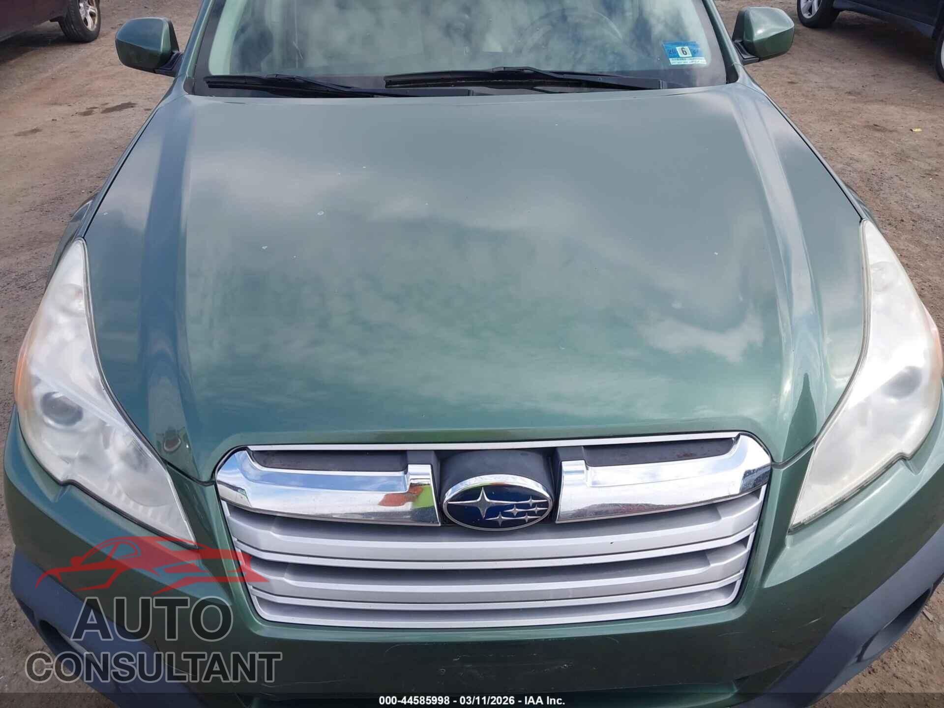 SUBARU OUTBACK 2013 - 4S4BRBKC8D3319048