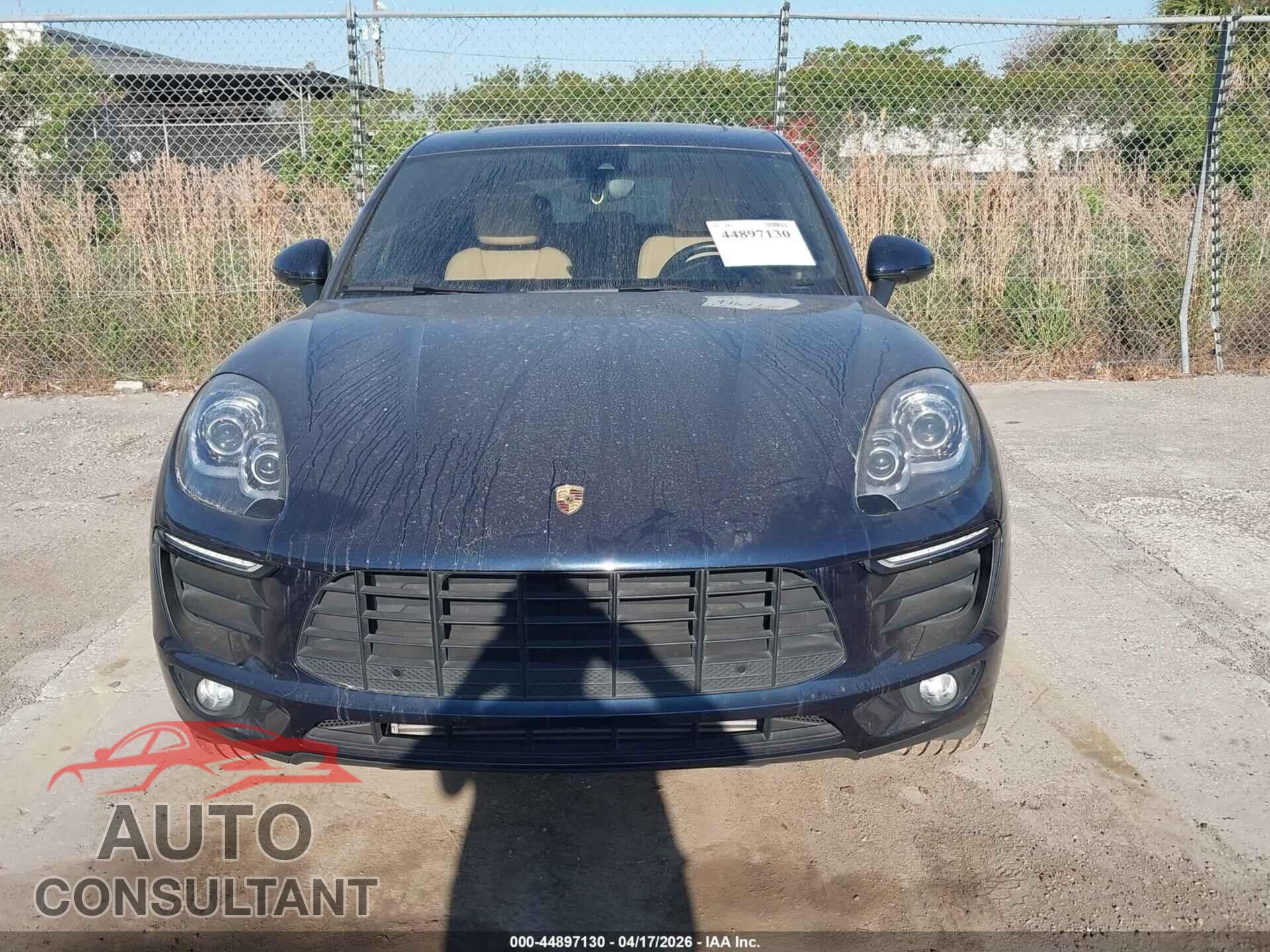PORSCHE MACAN 2017 - WP1AA2A52HLB00665