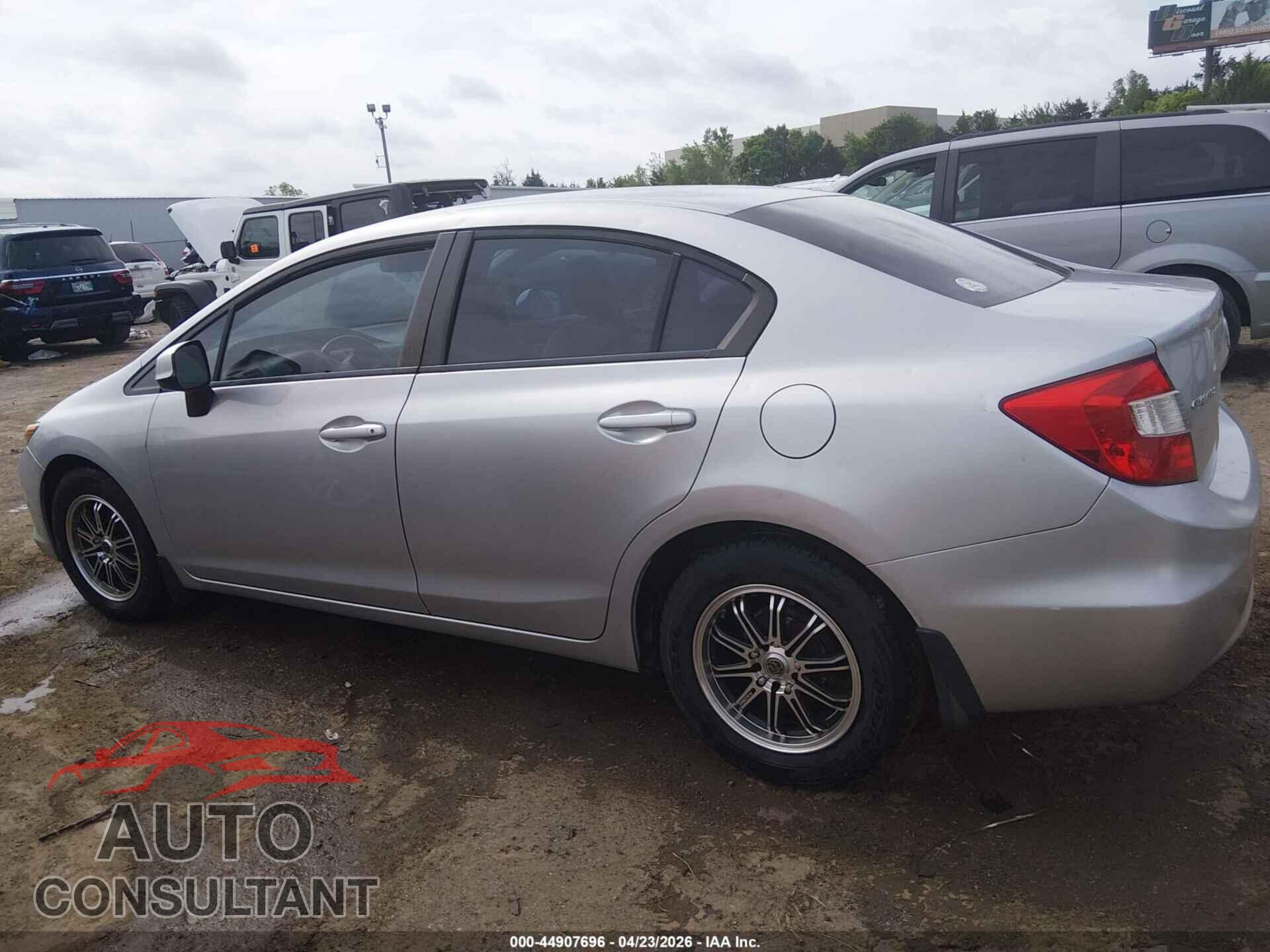 HONDA CIVIC 2012 - 19XFB2F50CE108312