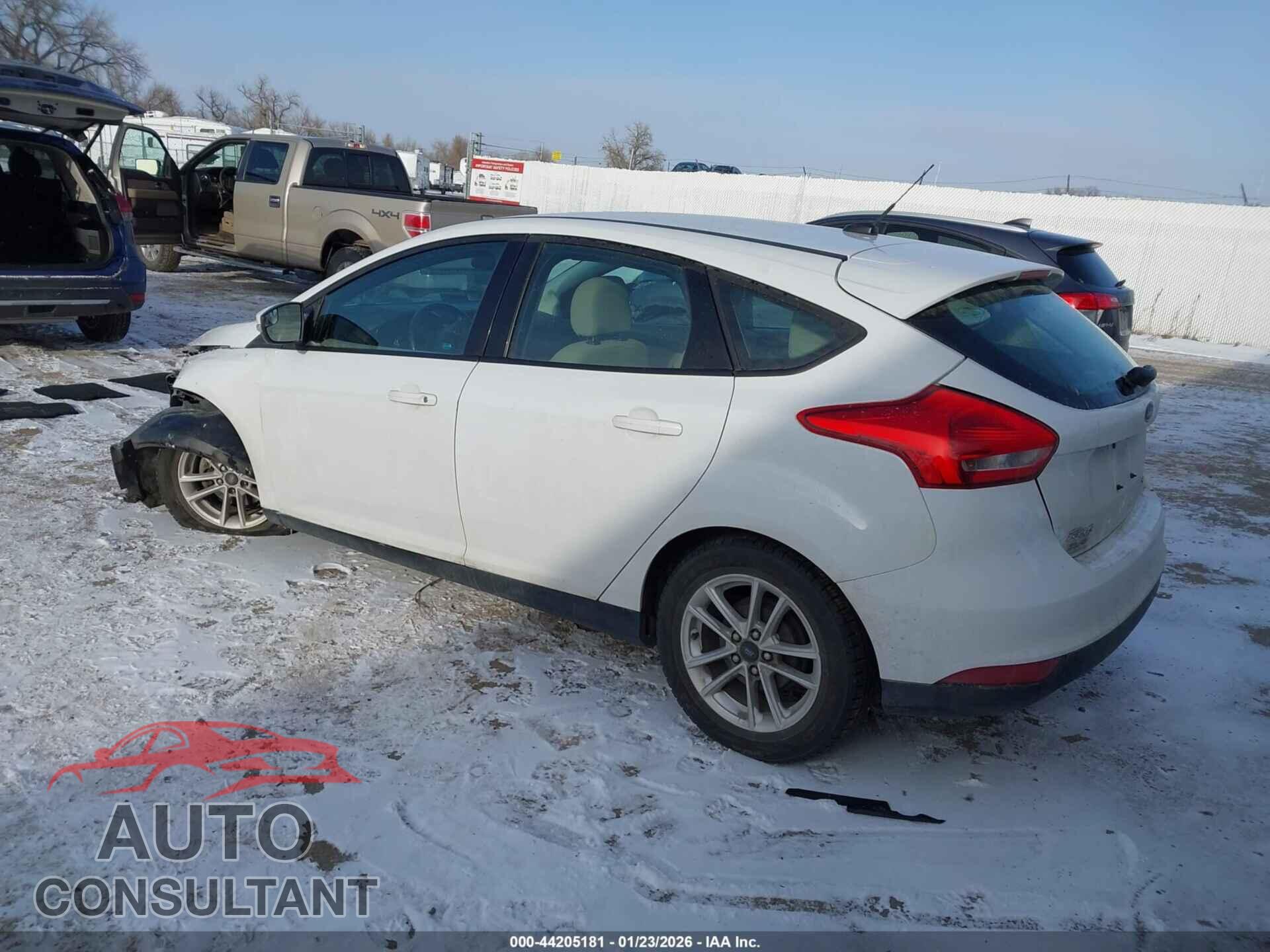FORD FOCUS 2017 - 1FADP3K2XHL290700