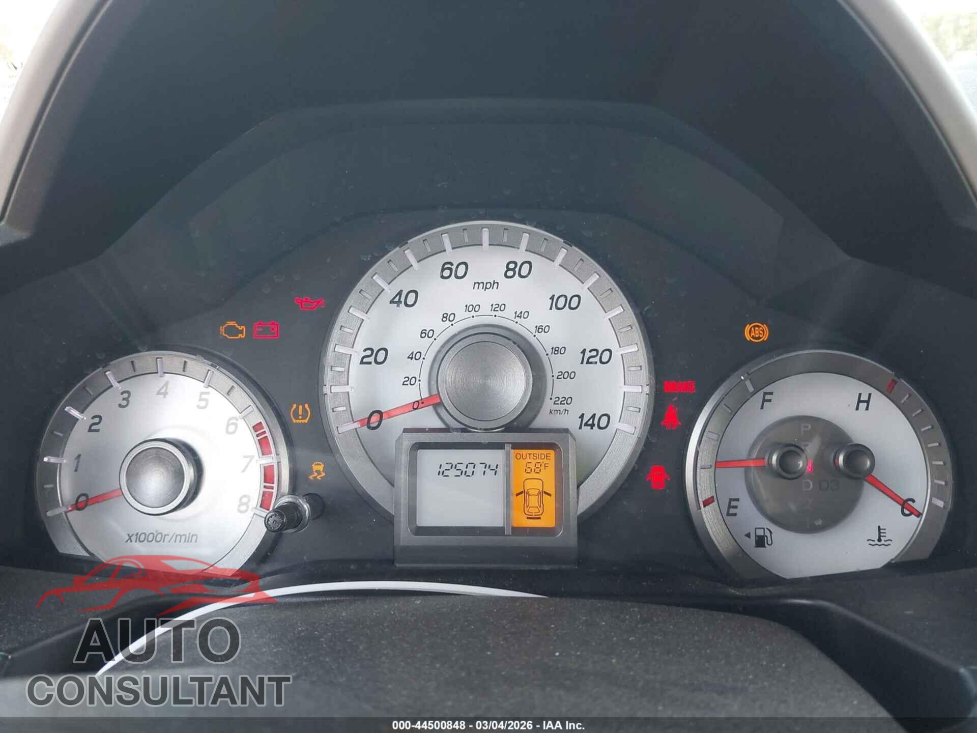 HONDA PILOT 2013 - 5FNYF3H56DB013717