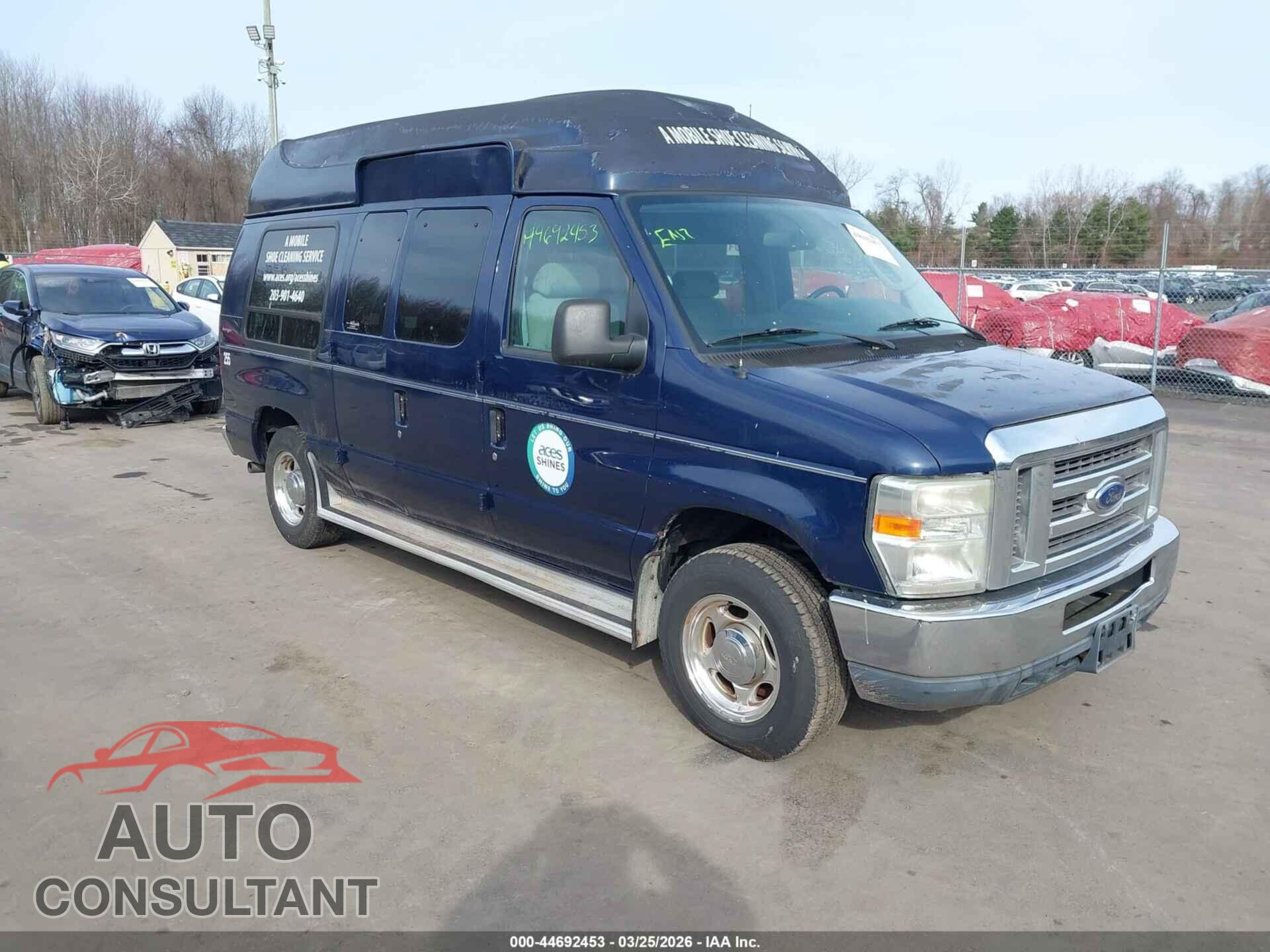 FORD E-150 2011 - 1FDNE1EL8BDB03254