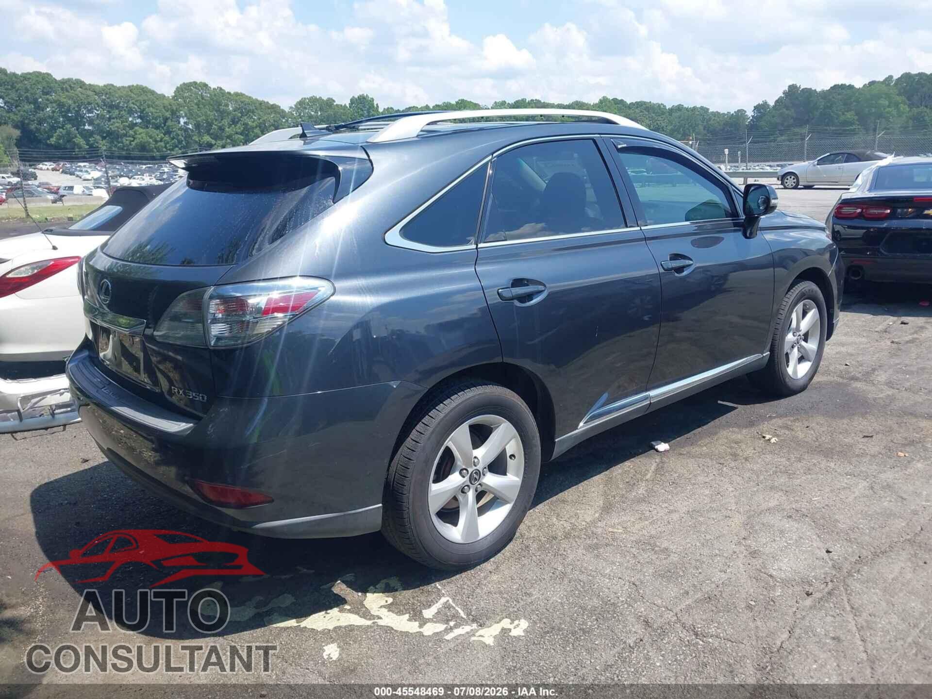 LEXUS RX 350 2011 - 2T2BK1BA4BC089171