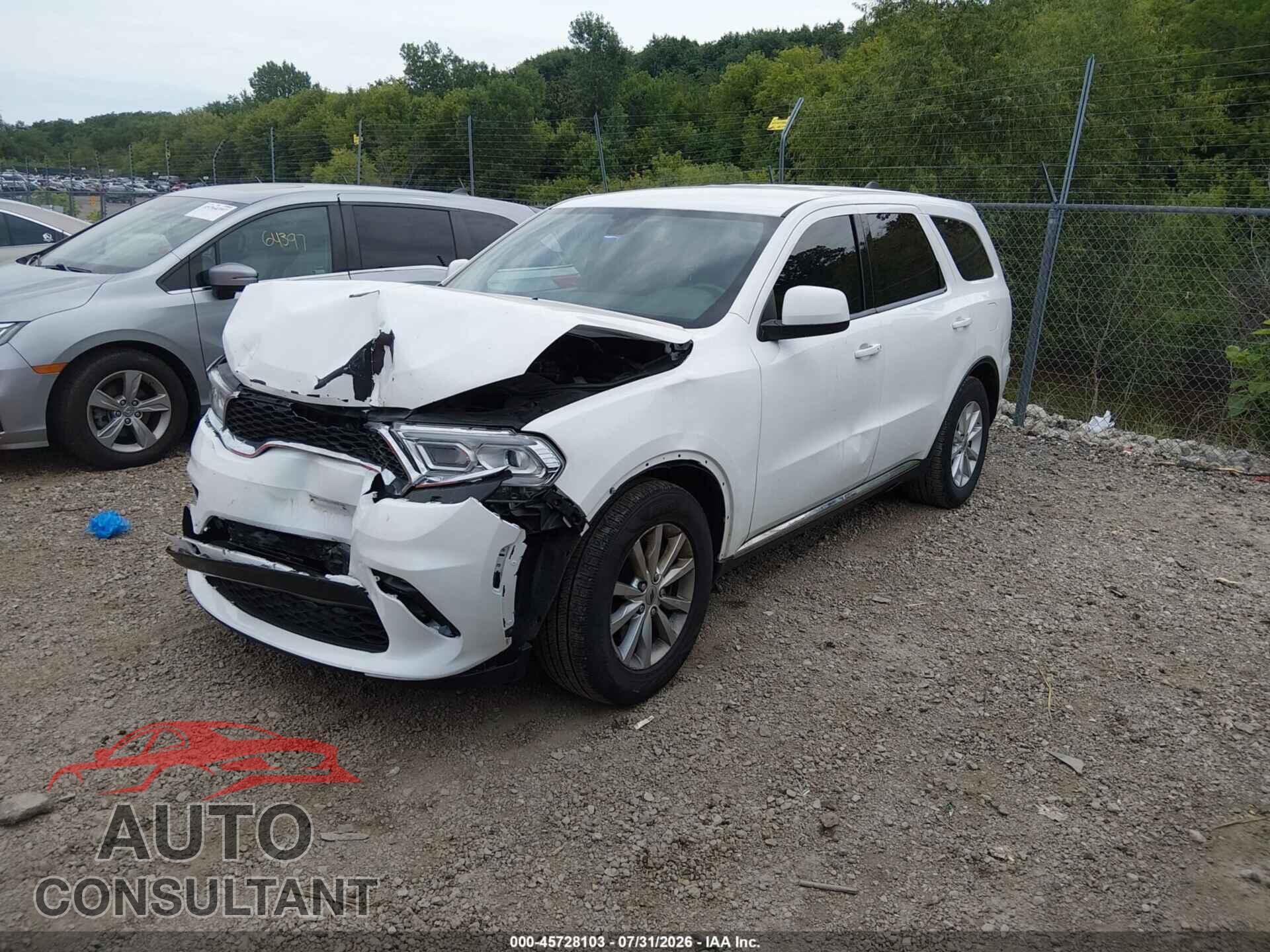 DODGE DURANGO 2021 - 1C4RDHAG1MC609057